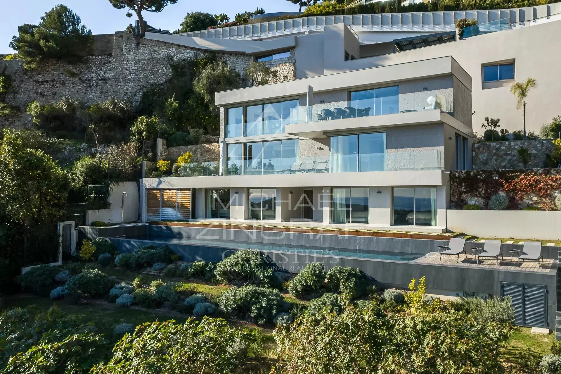 Villefranche-sur-Mer - Luxueuse villa contemporaine avec vue mer spectaculaire - 2