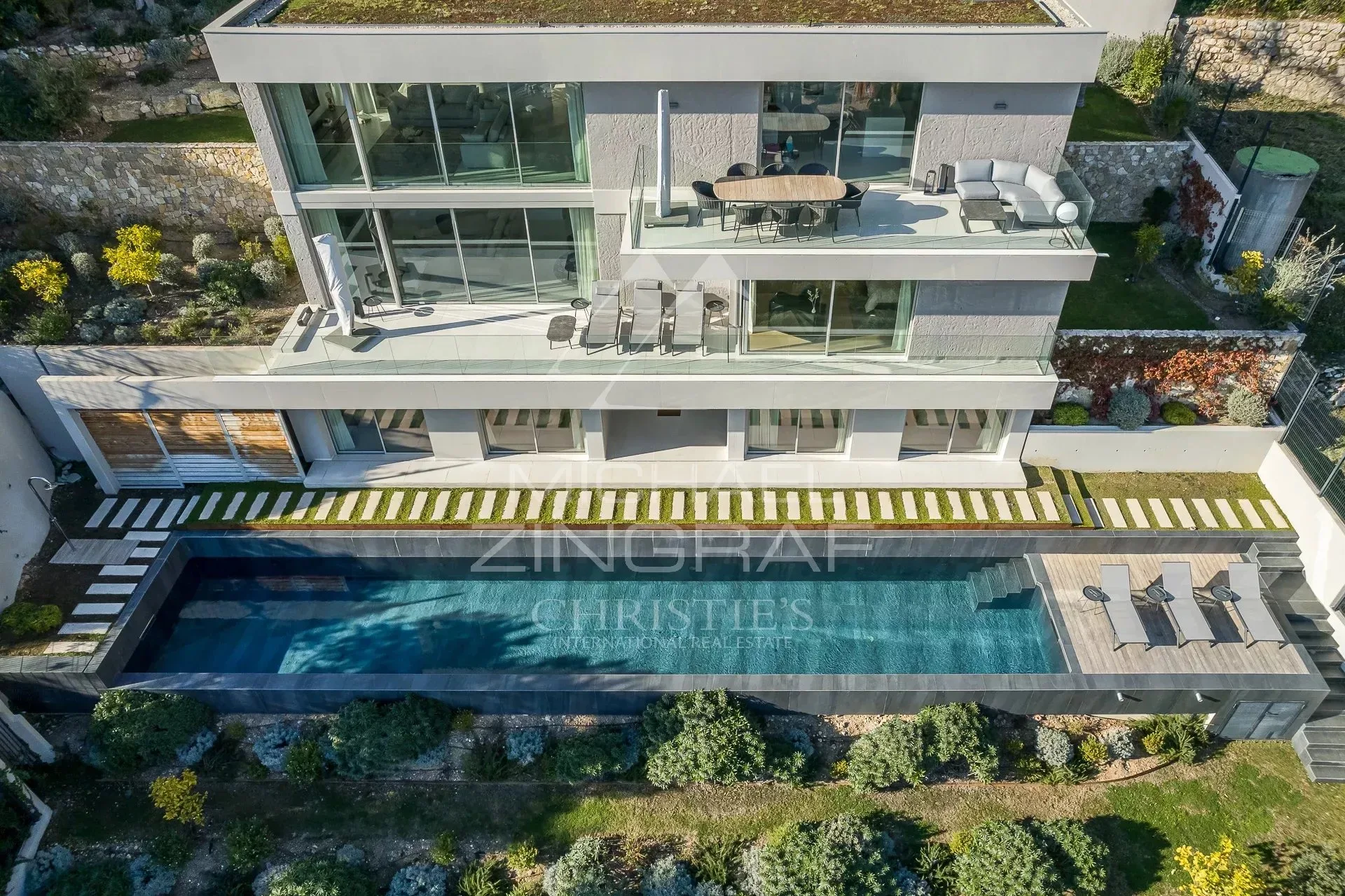 Villefranche-sur-Mer - Luxueuse villa contemporaine avec vue mer spectaculaire - 12
