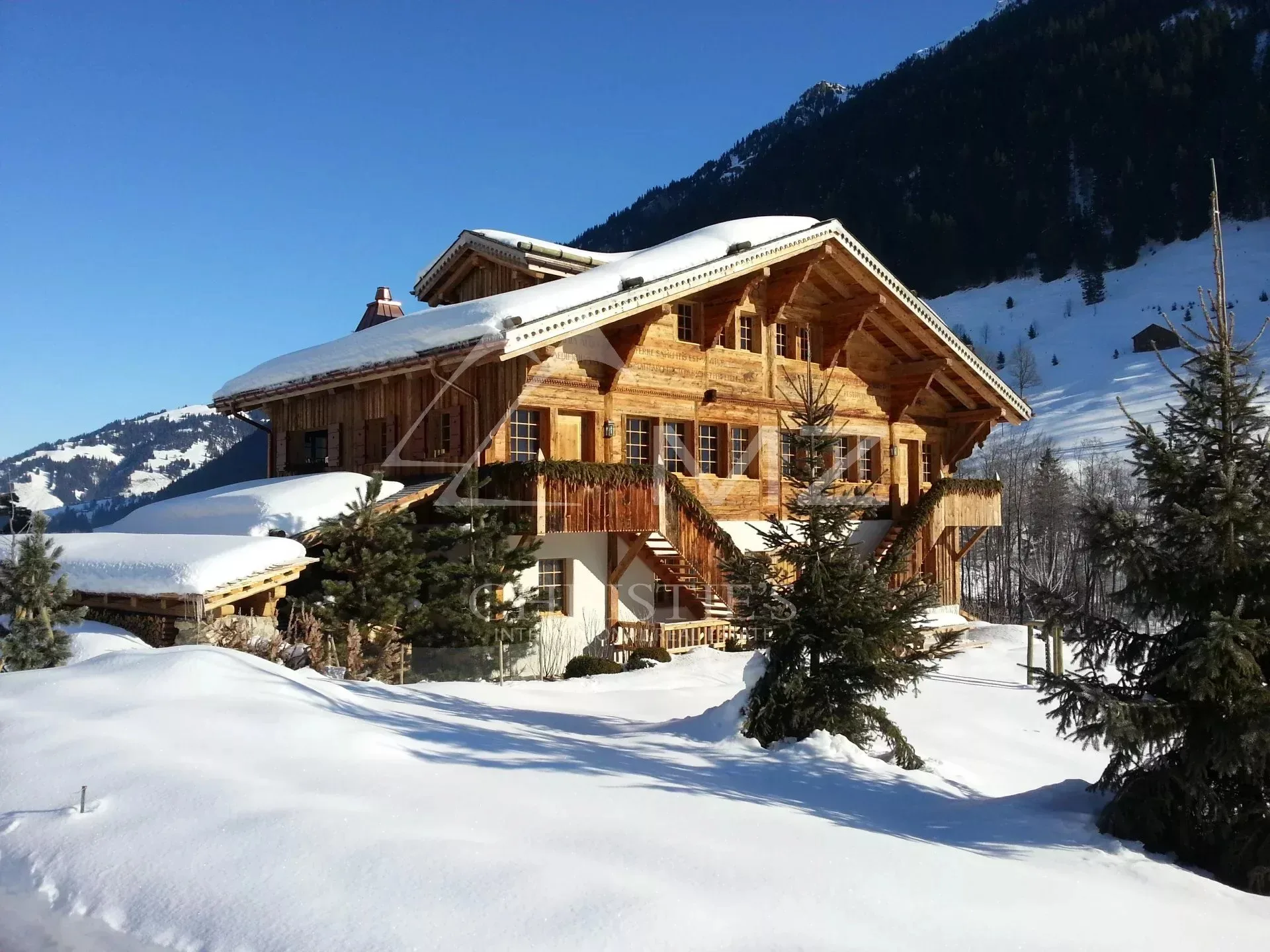 Chalet de conte de fées en location saisonnière à Lauenen - 12