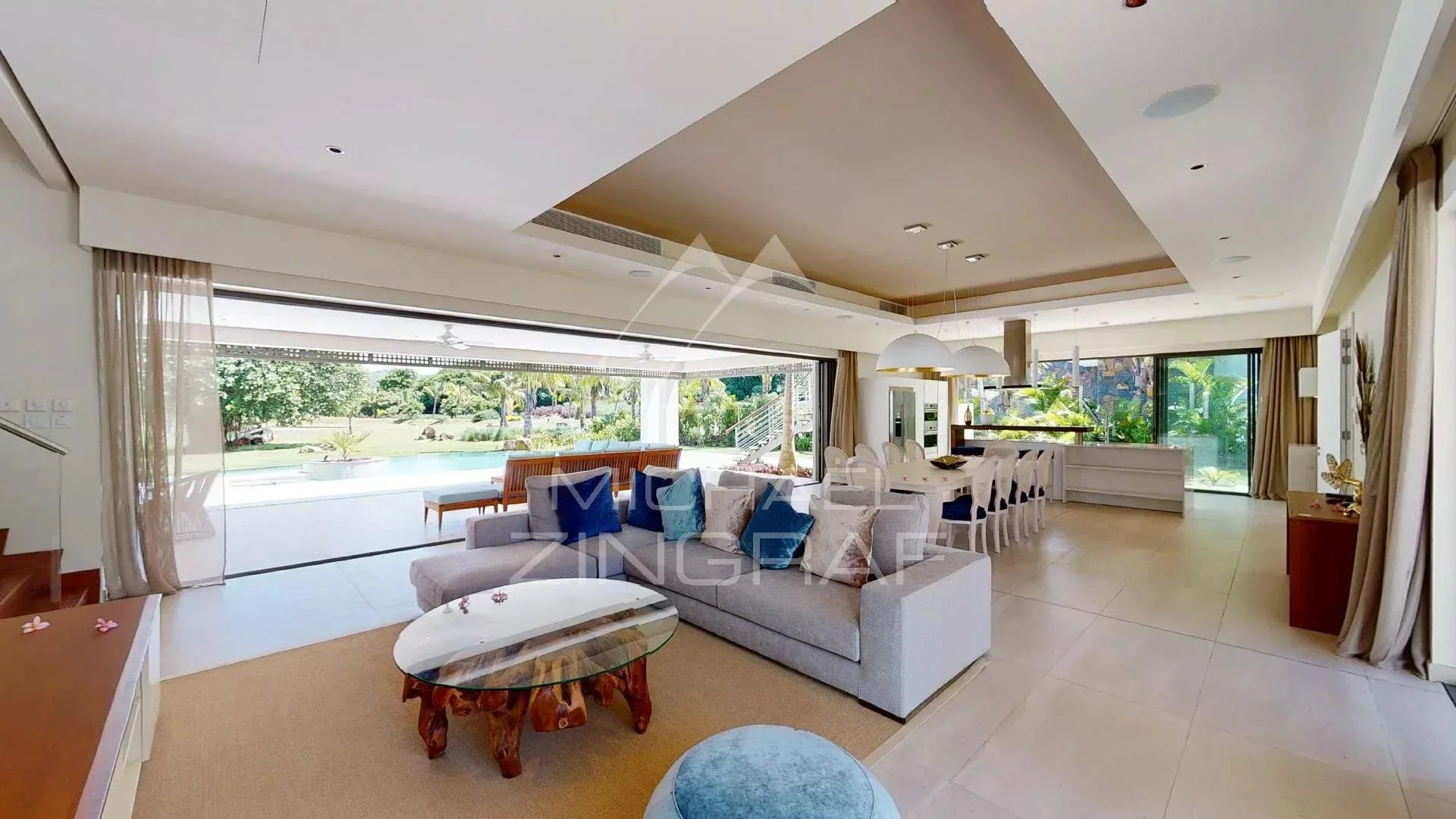 ile Maurice - Villa 4 chambres sur Golf Resort avec plages privées - 13