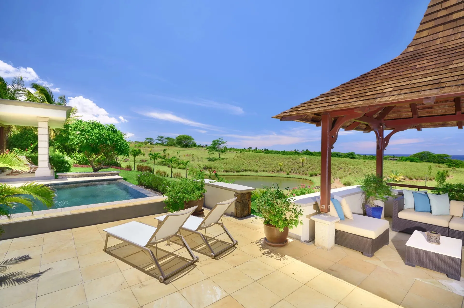 Ile Maurice - Villa vue mer sur Golf resort - Bel ombre - 11