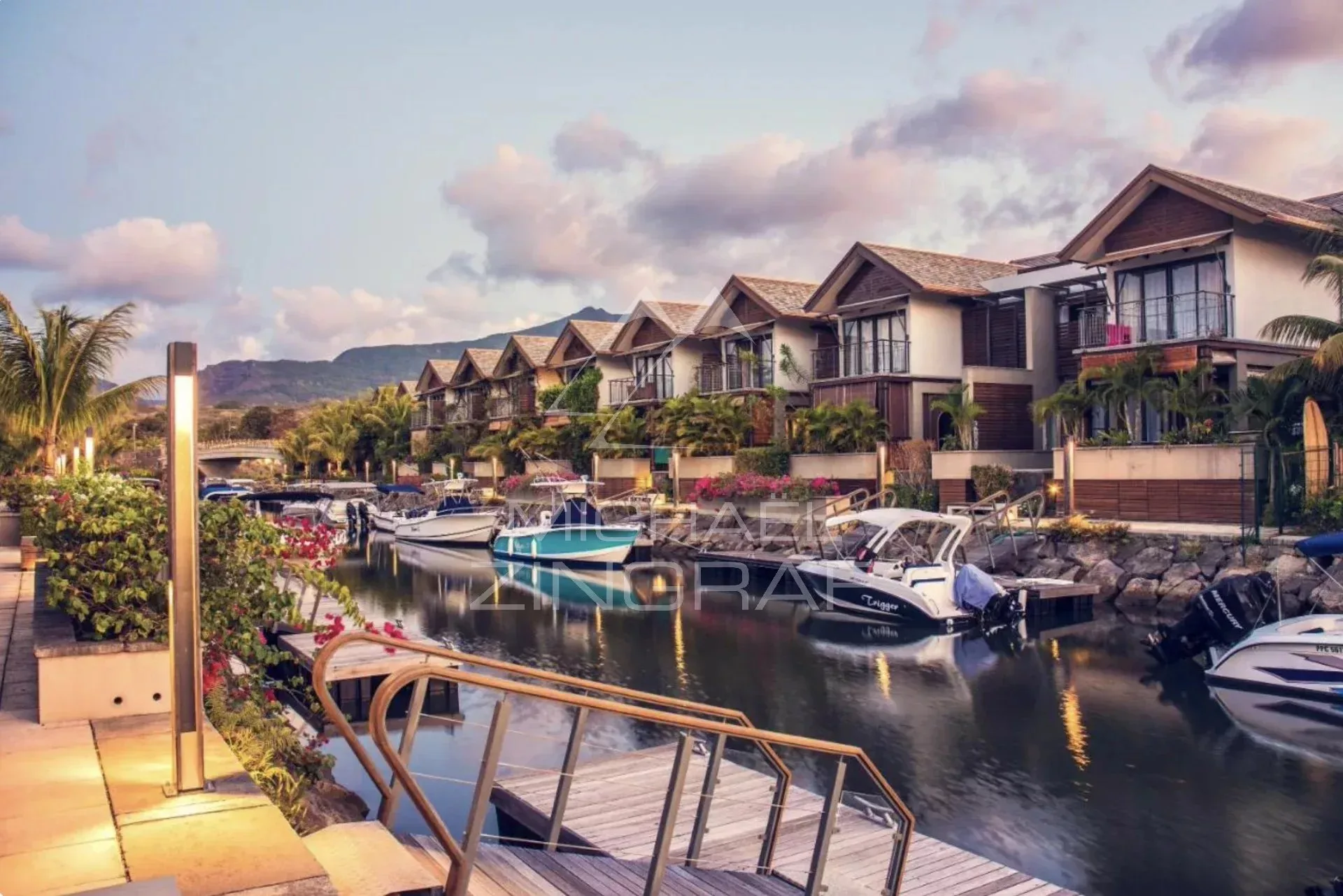 Ile Maurice - Villa au coeur d'une marina - Riviere Noire - 37