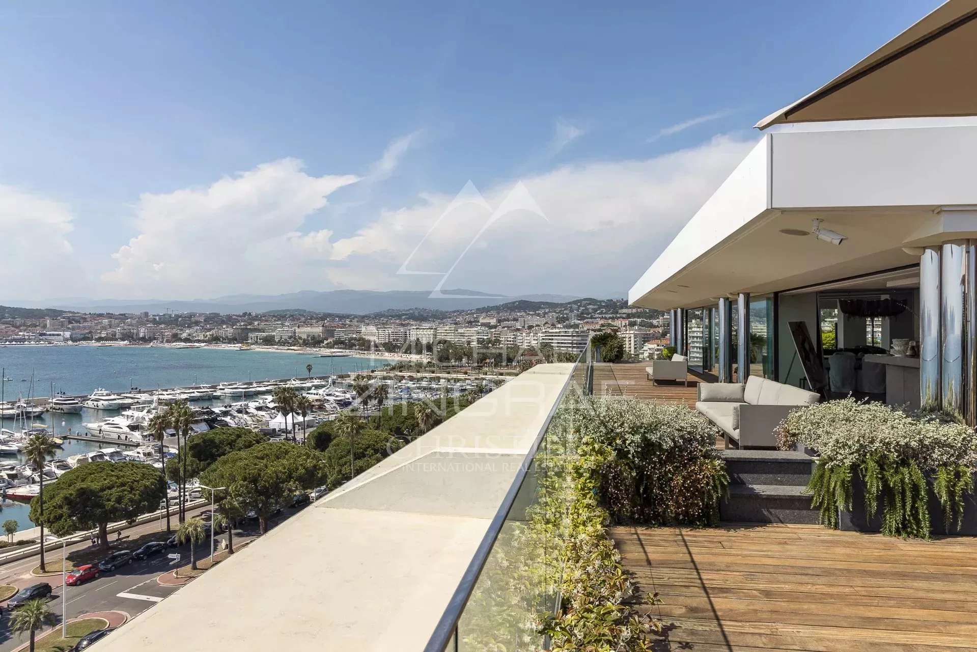 Cannes Croisette – Palm Beach – Penthouse d’exception avec vue mer panoramique - 9