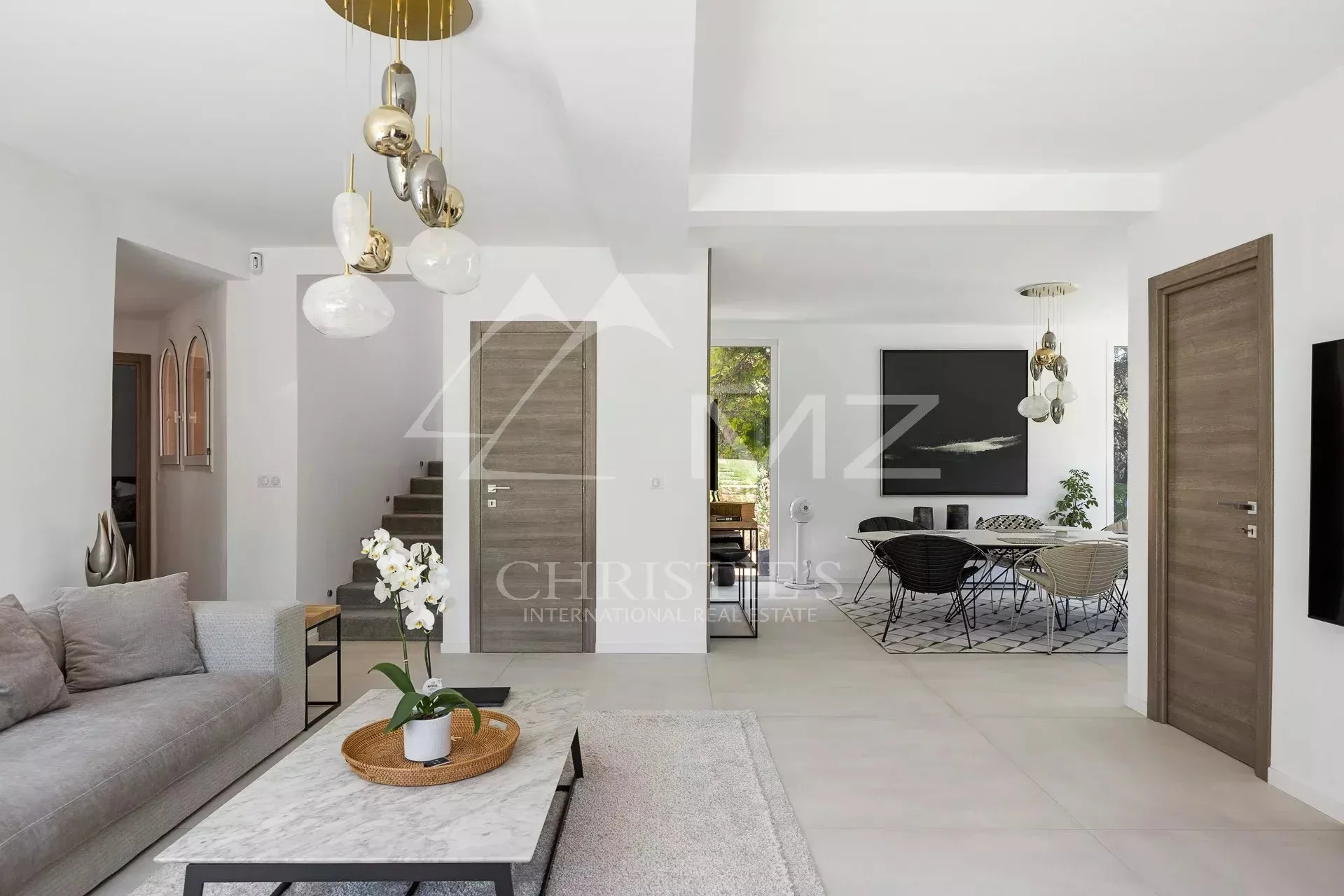 Hauteurs de Cannes - Maison de famille - Vue panoramique mer et jardin - 5