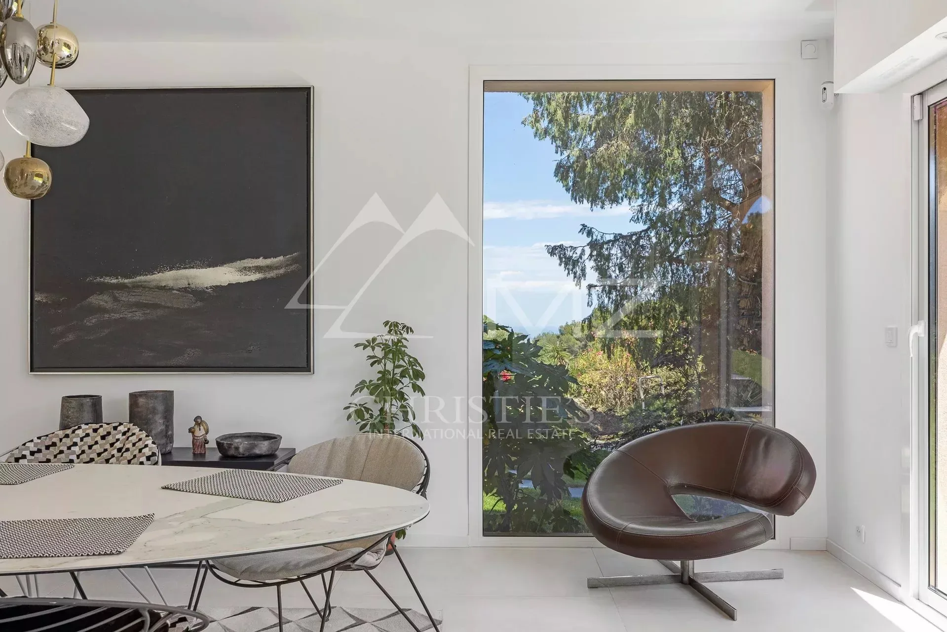 Hauteurs de Cannes - Maison de famille - Vue panoramique mer et jardin - 9