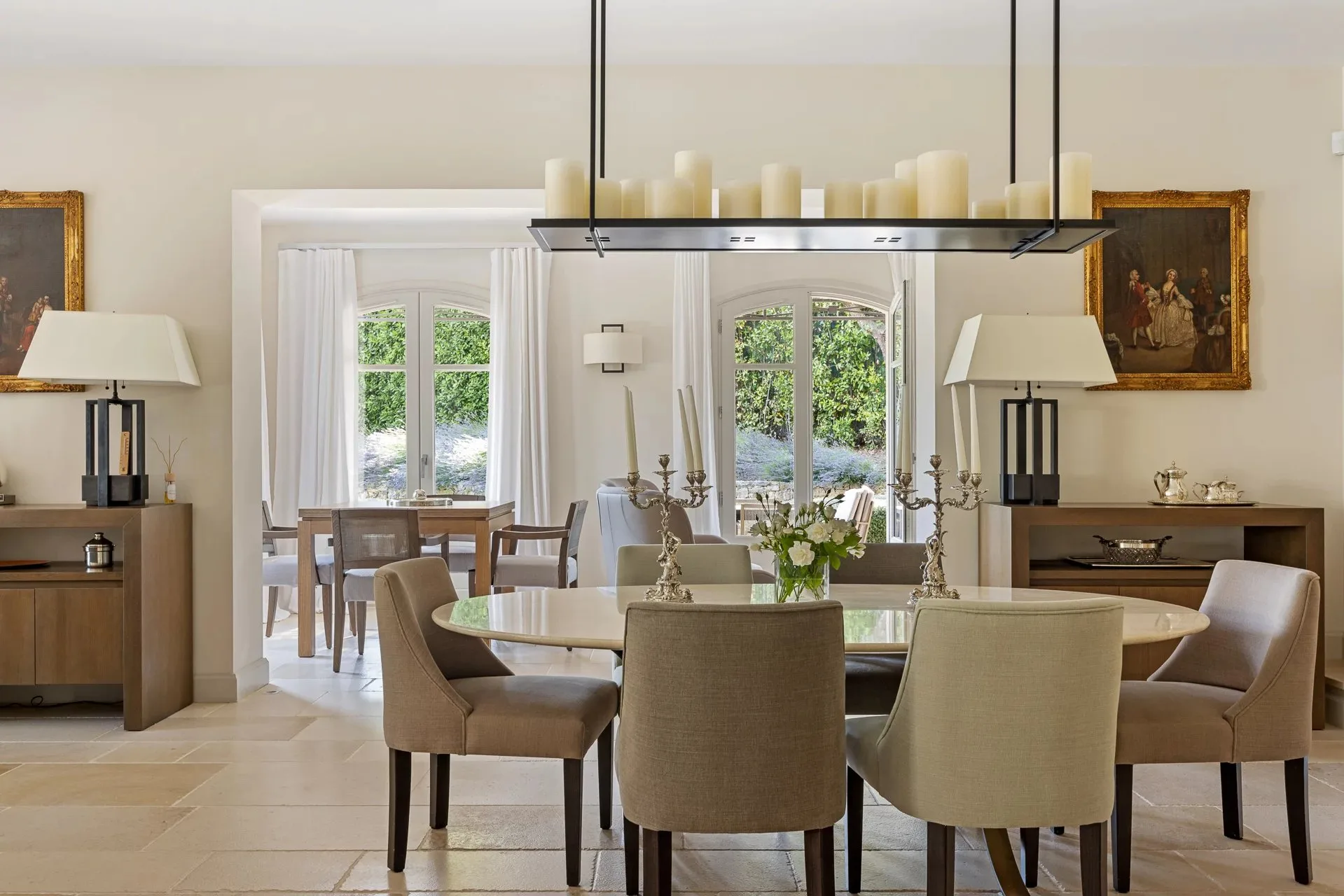 Mougins - Domaine sécurisé, magnifique villa provençale moderne rénovée - 5