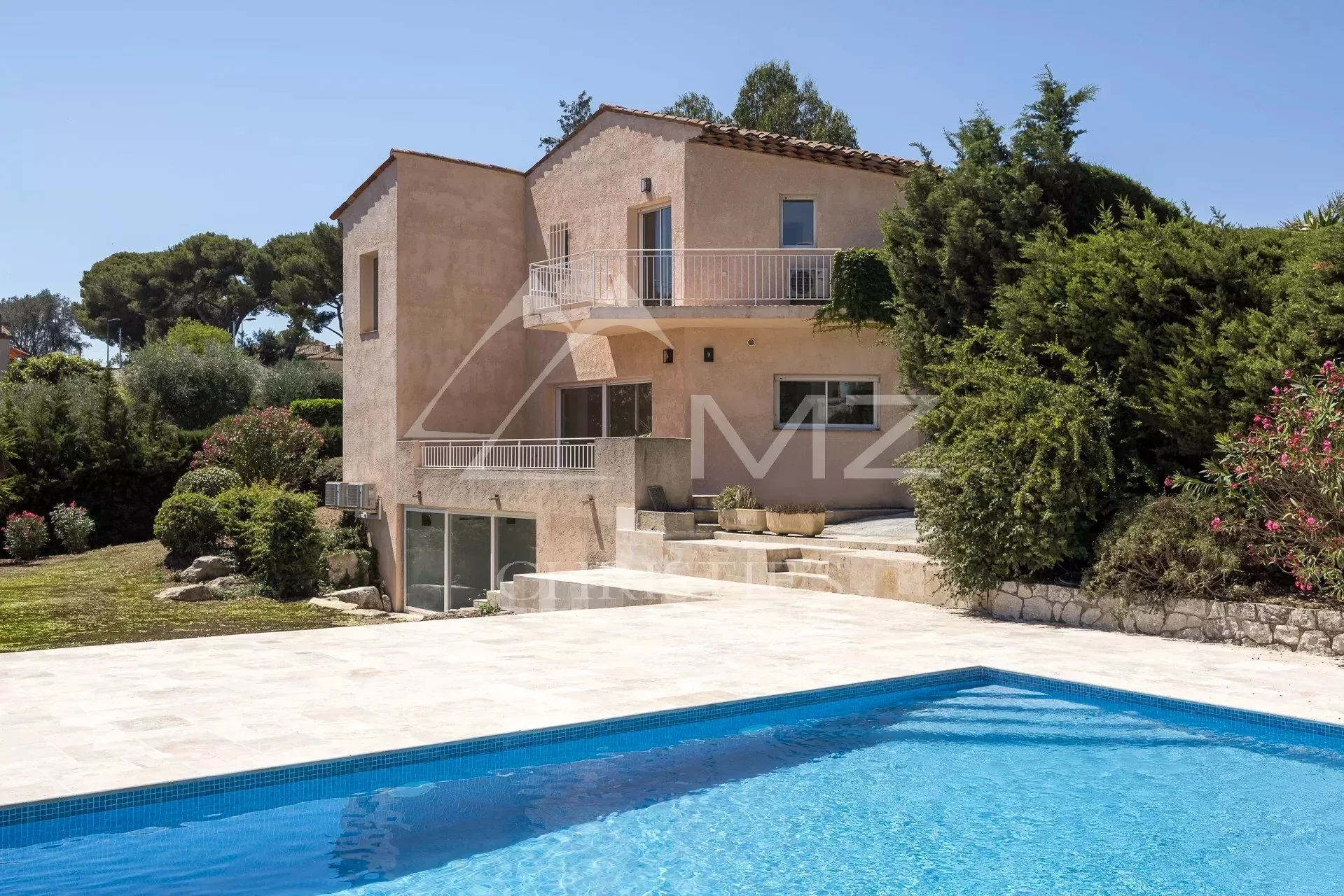 Hauteurs de Cannes - Maison de famille - Vue panoramique mer et jardin - 3