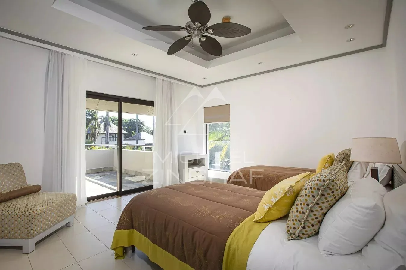 Mauritius - Lunea Villa  Panoramic view of the lagoon and golf - 16