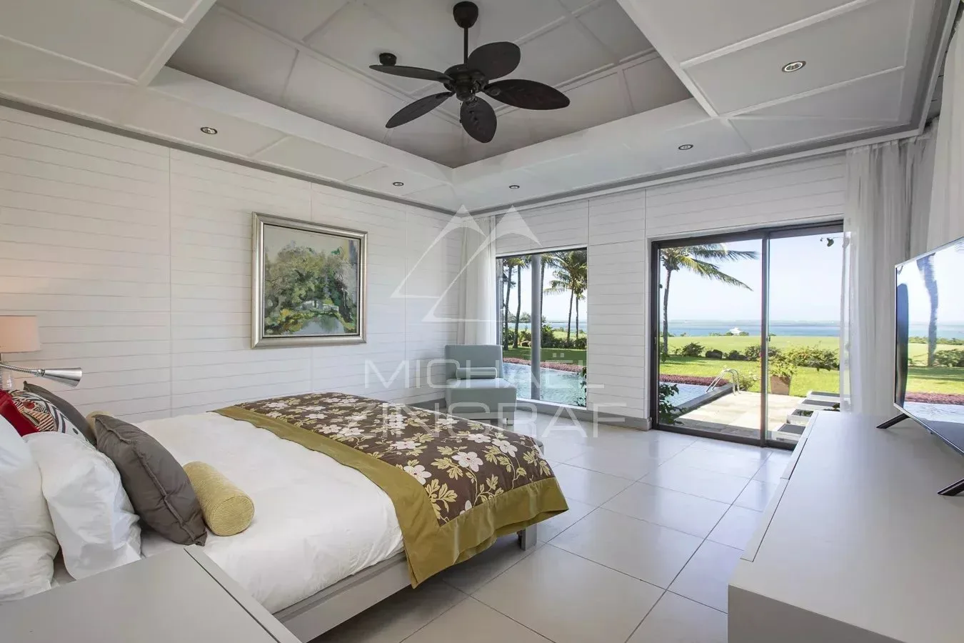 Mauritius - Lunea Villa  Panoramic view of the lagoon and golf - 12