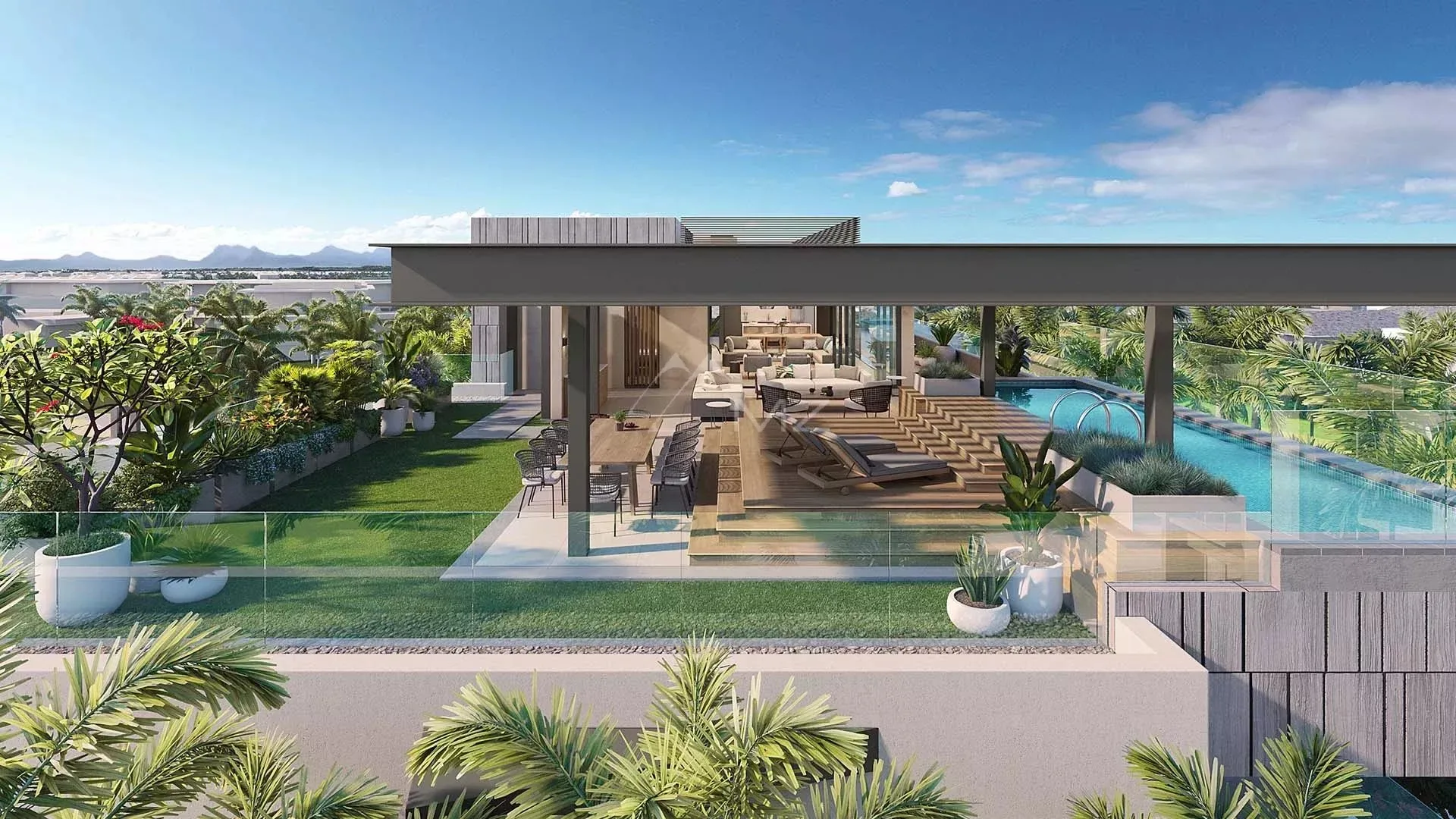 Ile Maurice - Mont Choisy - Penthouse 4 chambres avec vue panoramique - 4