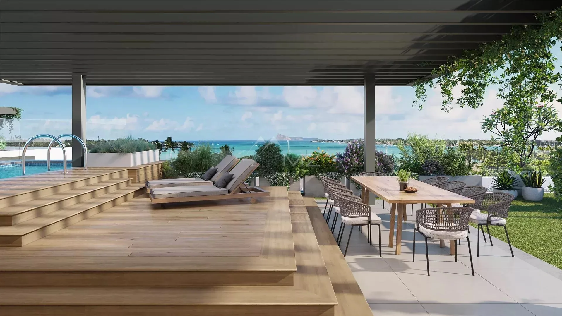 Ile Maurice - Mont Choisy - Penthouse 4 chambres avec vue panoramique - 18