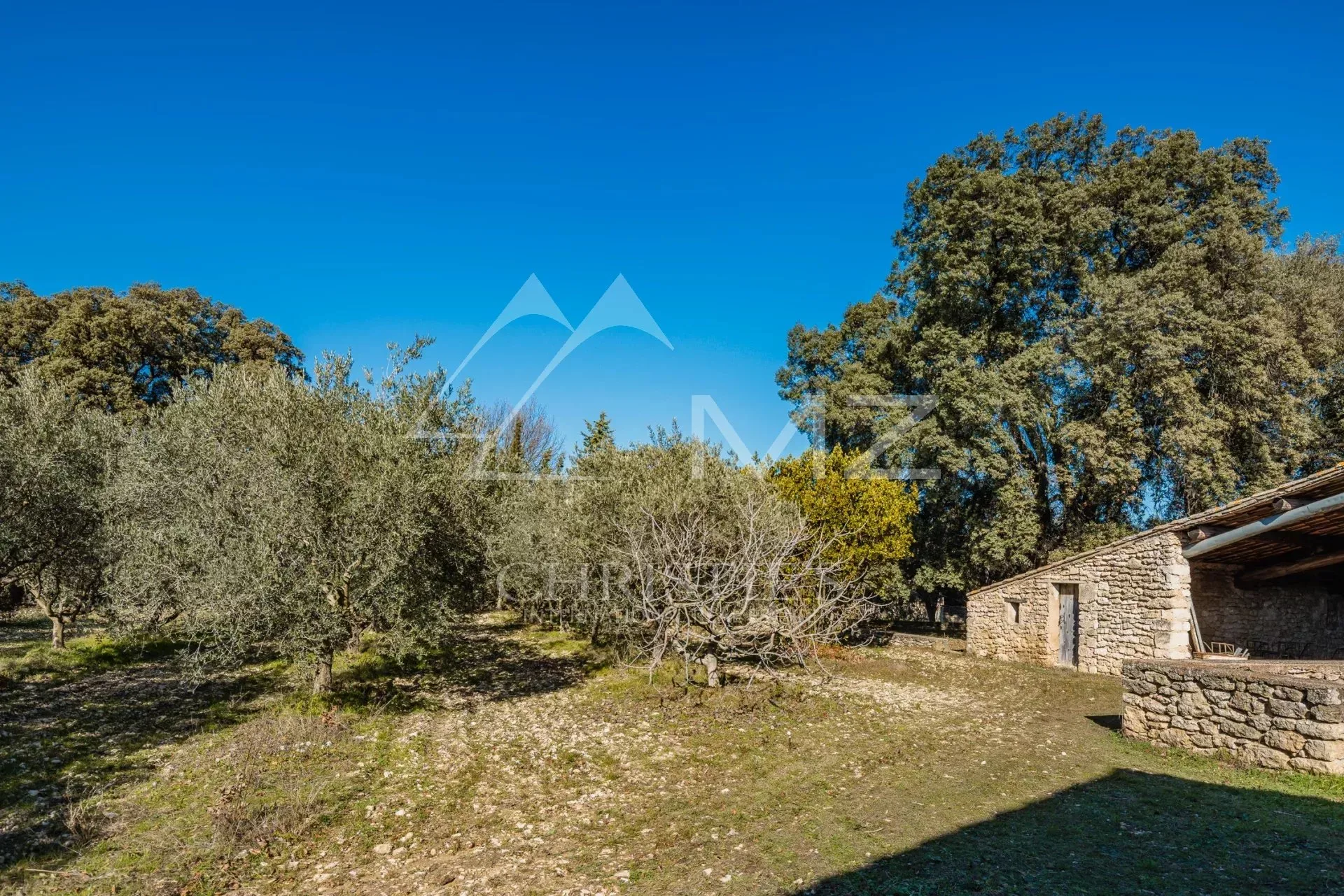 GORDES – Authentique mas XIXᵉ à rénover avec vue dominante - 6