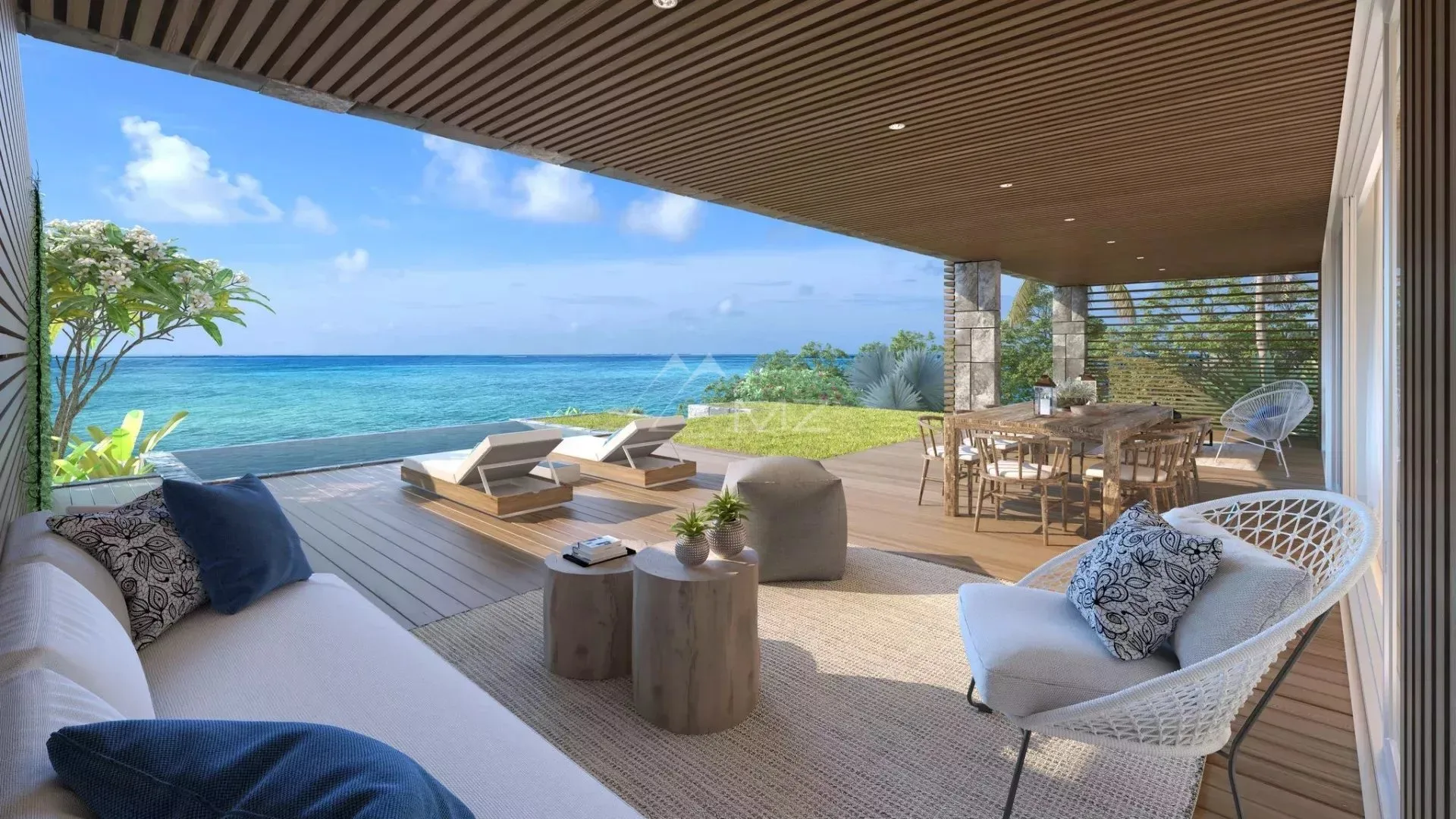 BALACLAVA: Penthouse pieds dans l'eau avec vue imprenable - 12