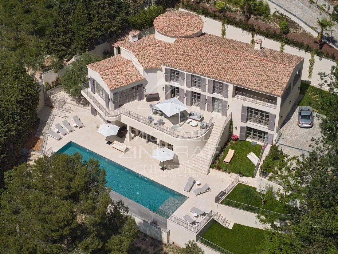 Hauteurs de Cannes - Vue mer panoramique - Propriété récemment rénovée - 3