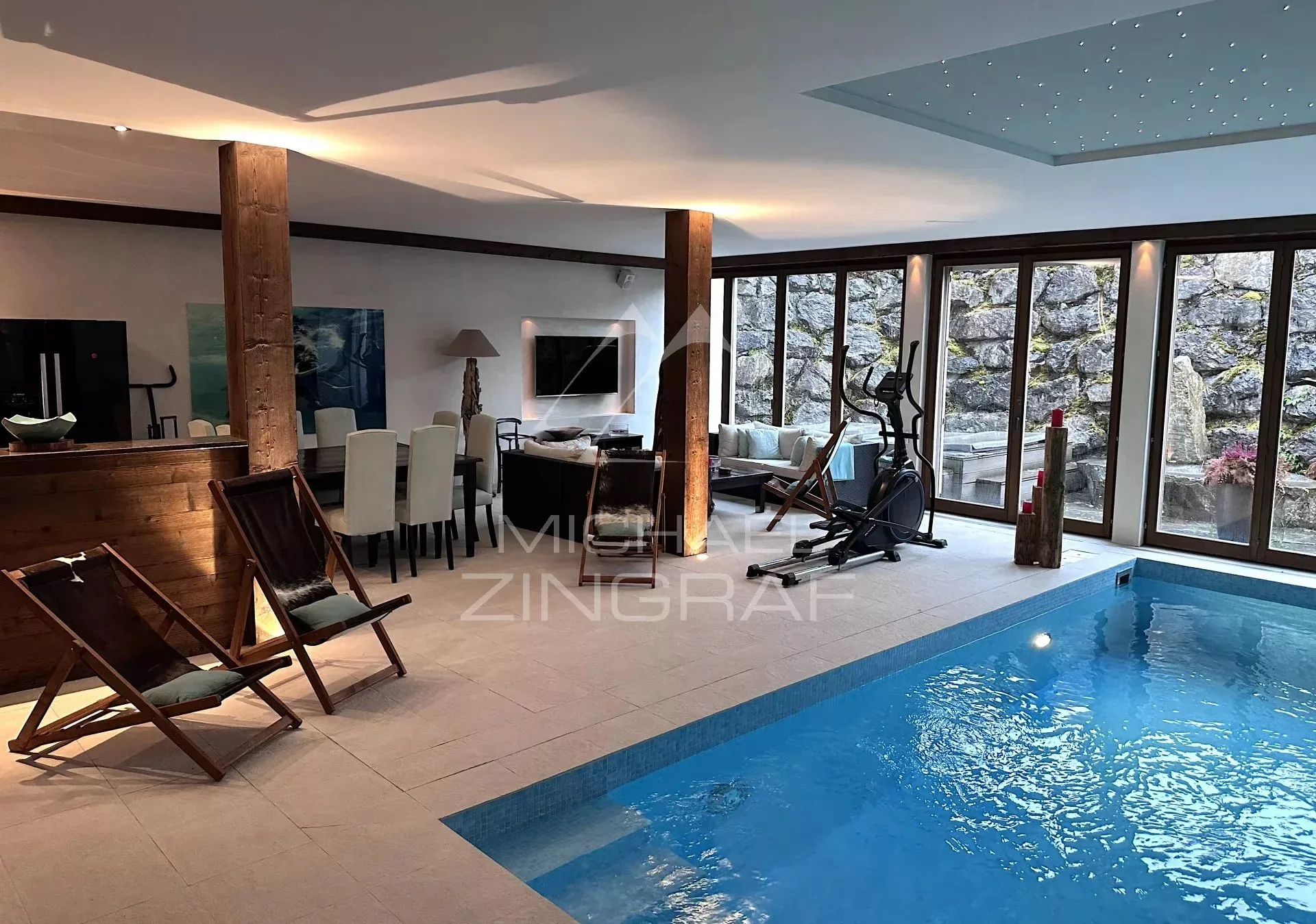 Chalet exclusif avec piscine intérieure à Bissen à louer - 9
