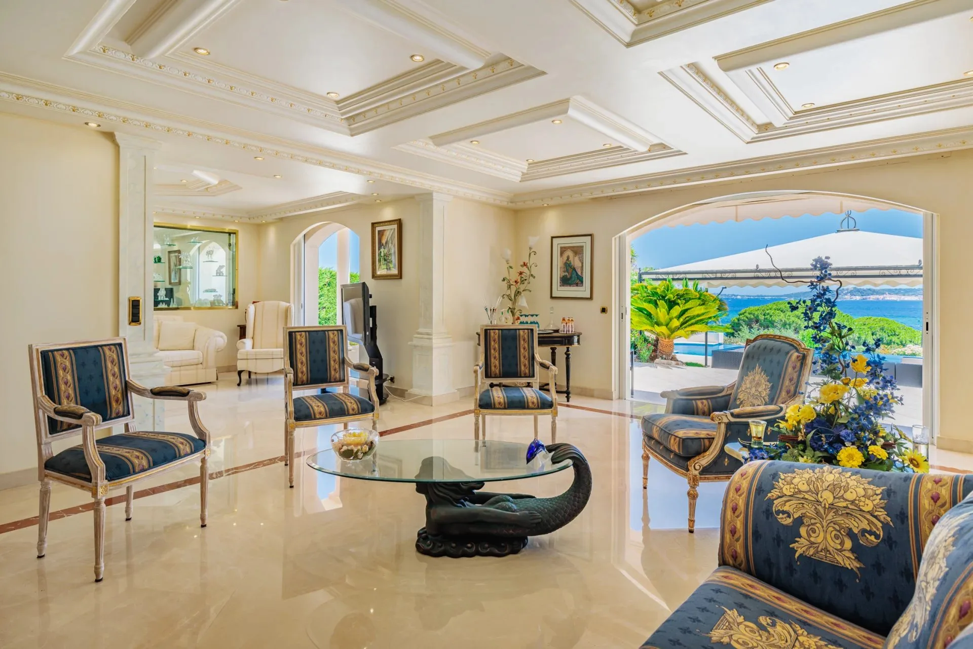Villa vue mer panaromique sur le village de Saint-Tropez - 12