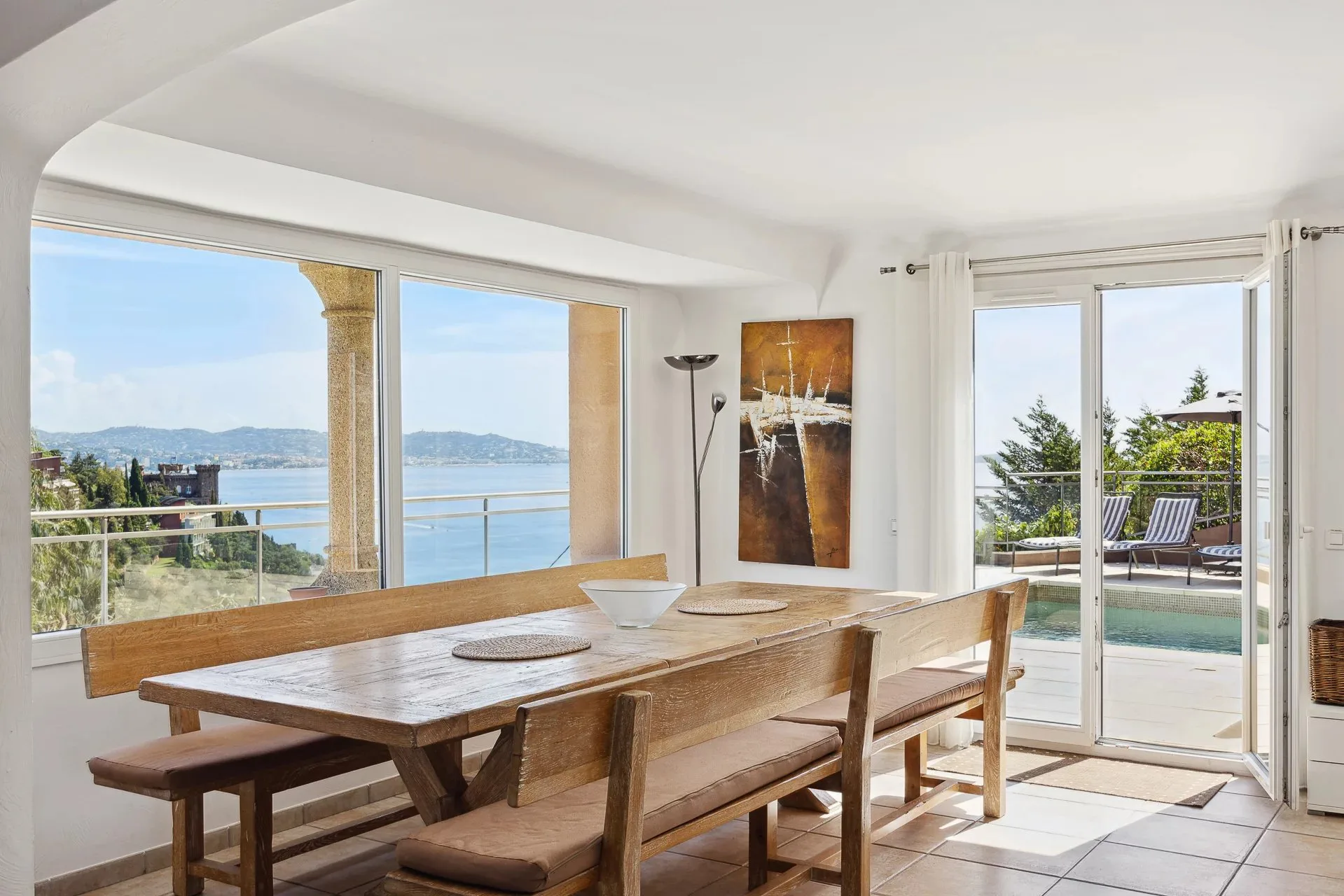 Proche Cannes - Théoule-Sur-Mer - Élégante maison familiale avec vue mer - 4