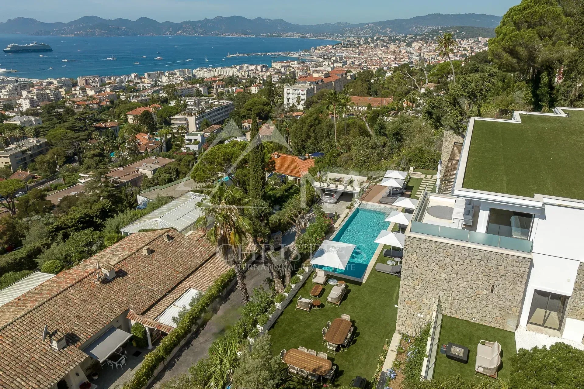 Cannes - Superbe villa vue mer panoramique - 5