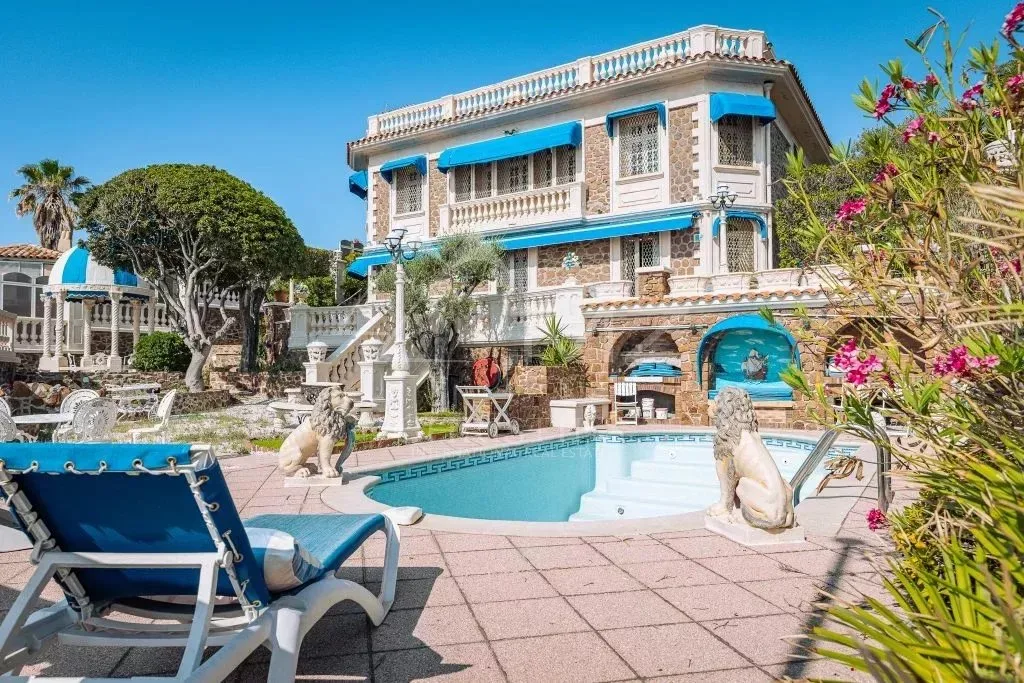 Proche Cannes - Anthéor - Villa Art Déco pieds dans l'eau - 4