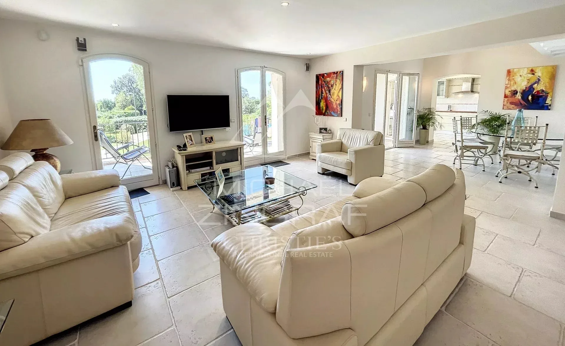 Proche Cannes - Villa mitoyenne avec vue mer - 6