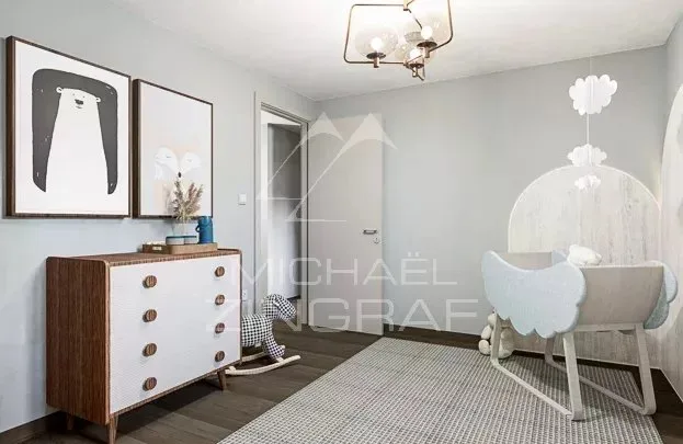 Appartement T5 séjour plafond cathédrale - Petite copropriété "esprit chalet" - 10