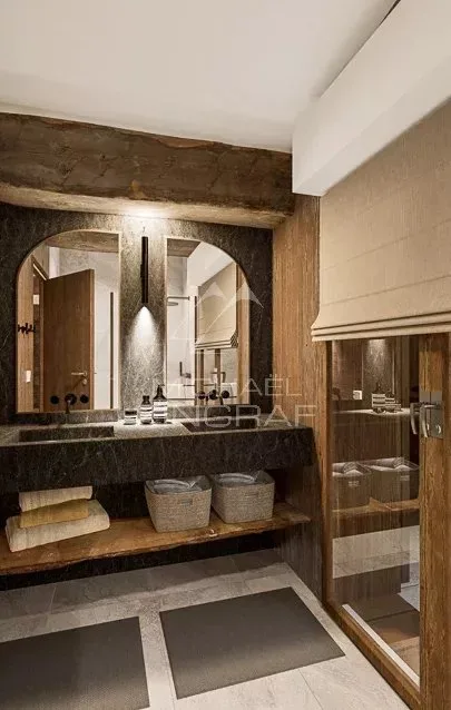 Appartement T5 séjour plafond cathédrale - Petite copropriété "esprit chalet" - 7