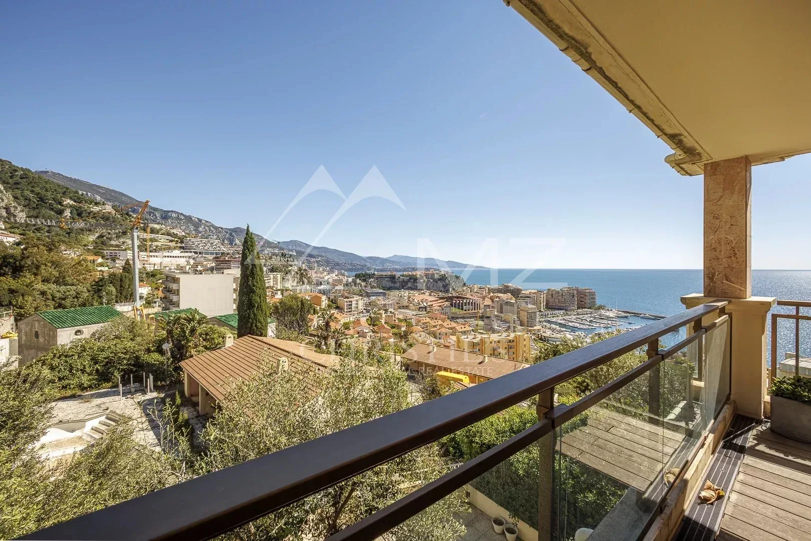Wunderschöne Wohnung - Panorama-Meerblick - in der Nähe von Monaco - 4