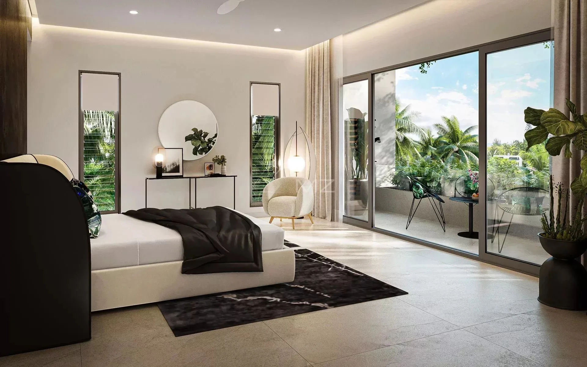 Appartement au 1er avec vue sur mer: Pereybere - 9