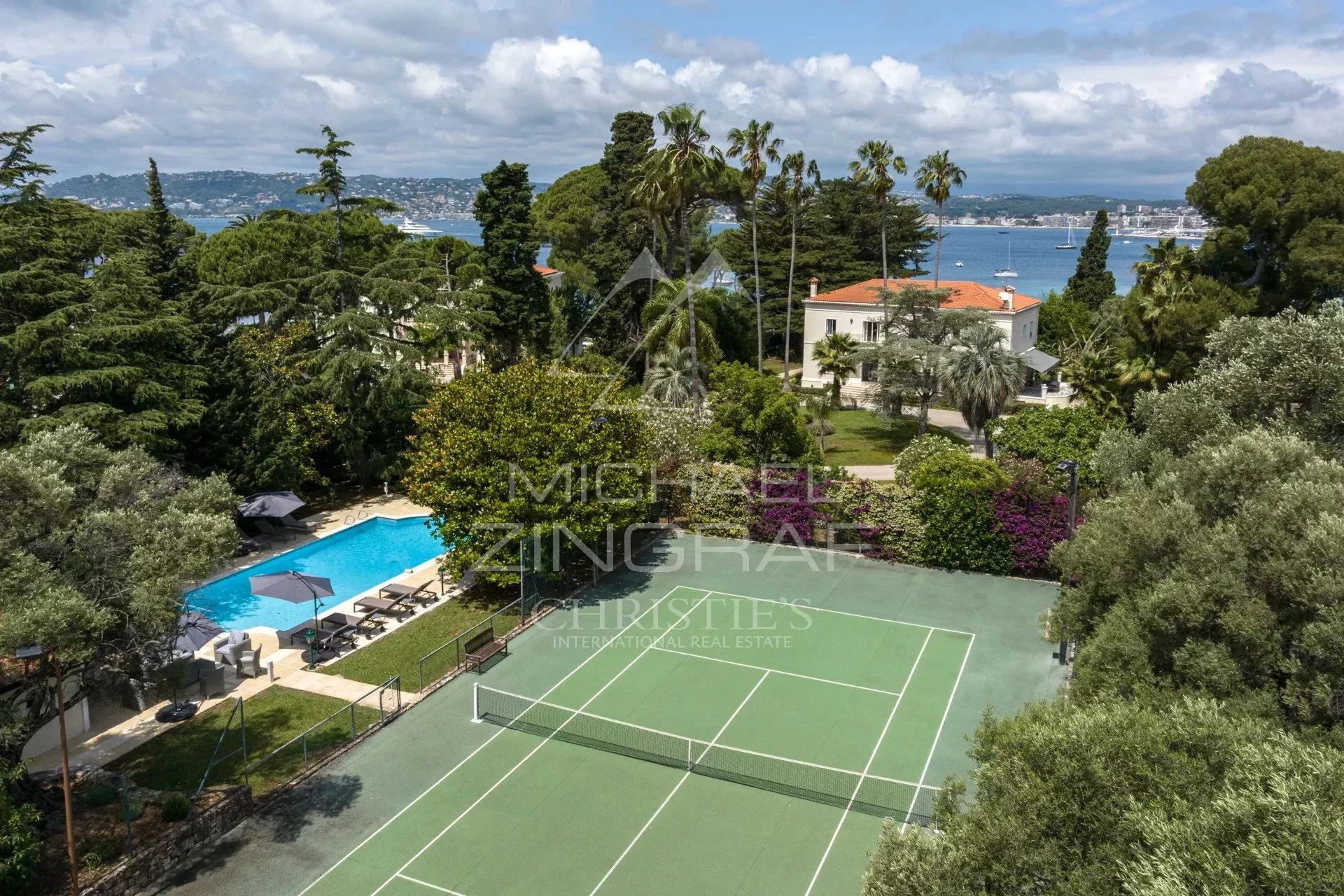 Propriété de prestige située sur le versant ouest du Cap d'Antibes - 12