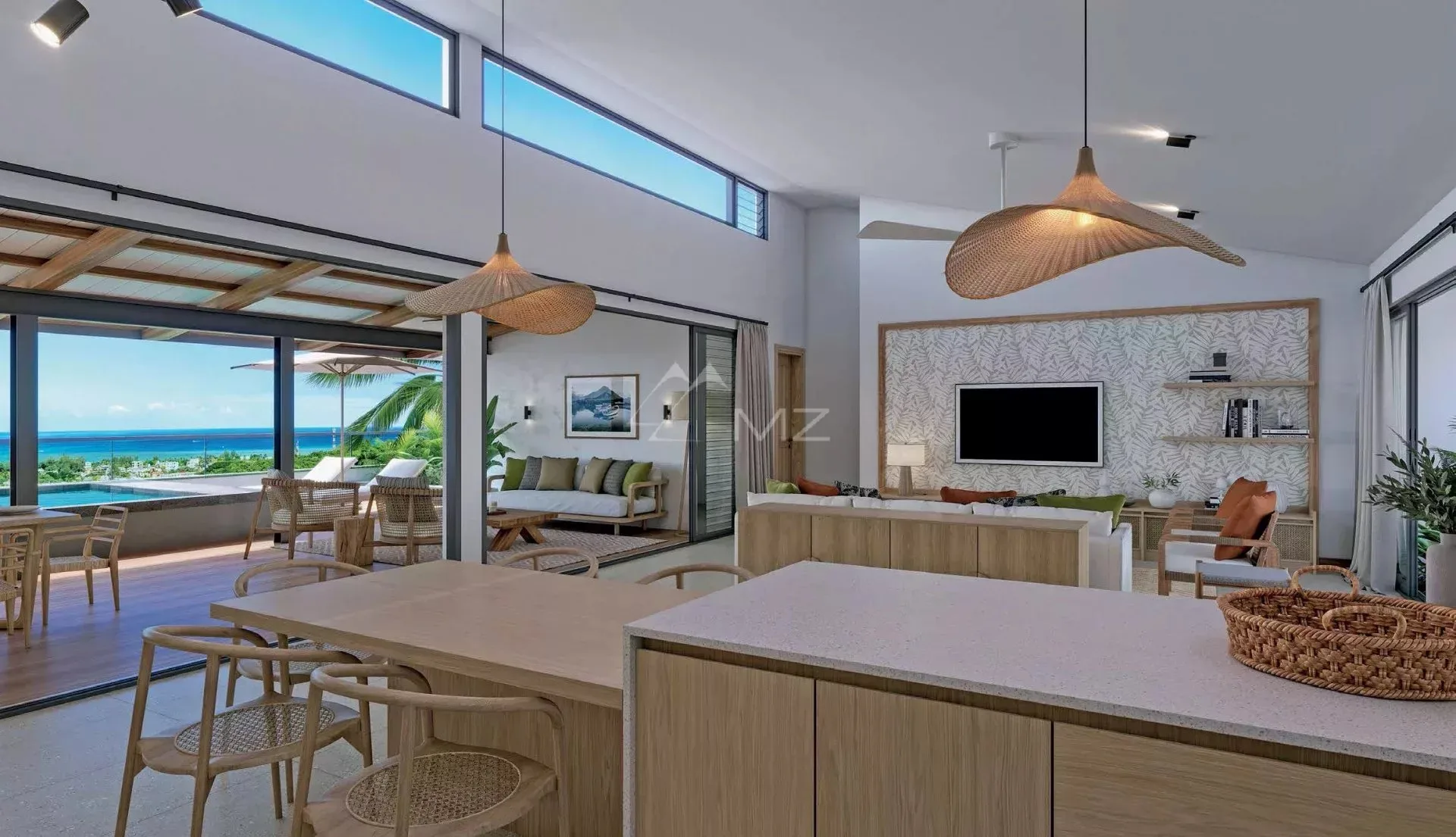 Villa 4 chambres avec vue sur l'océan - 9