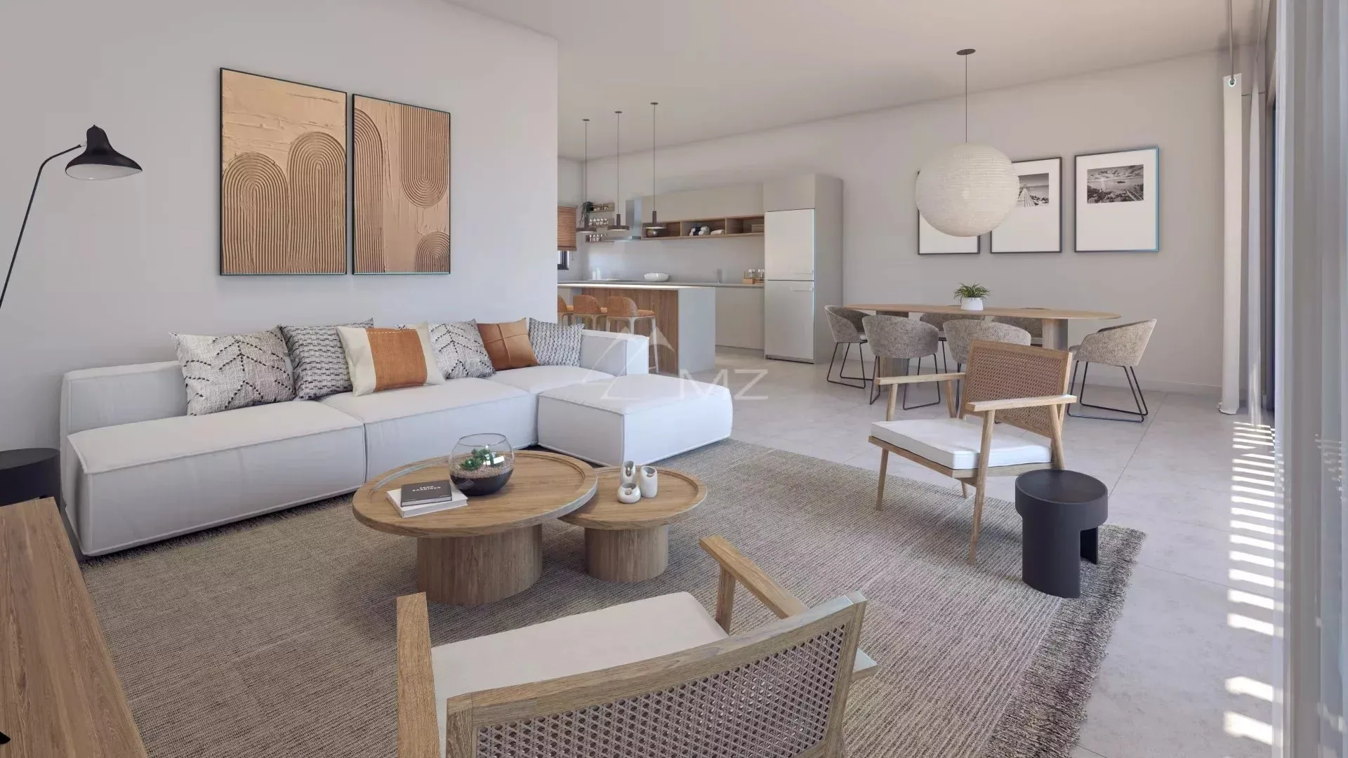 Vue Mer - Appartement 3 càc, rez de chaussée - Tamarin - 7