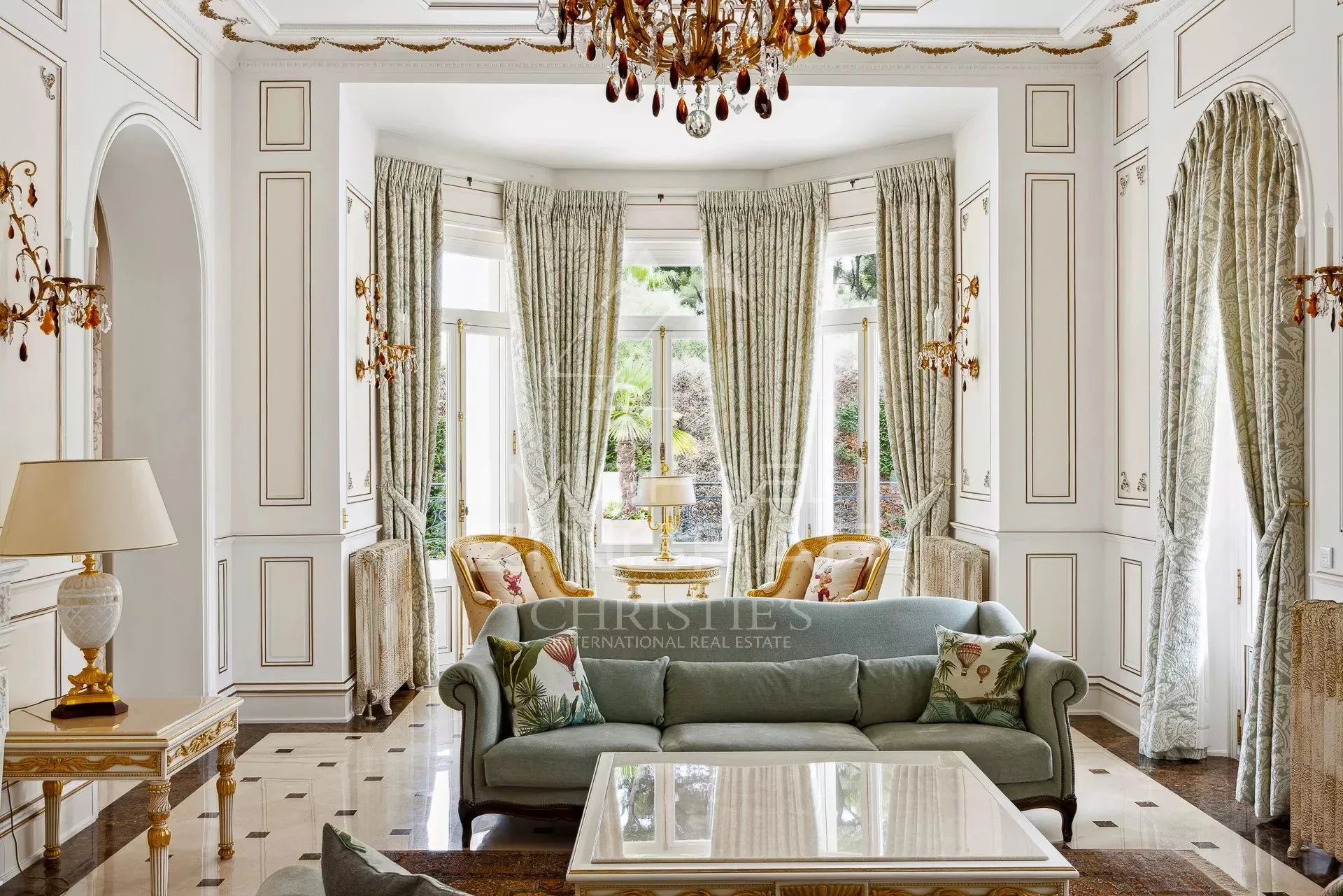 Cap d'Antibes - Magnifique Propriété style Belle époque  dans domaine privé - 5