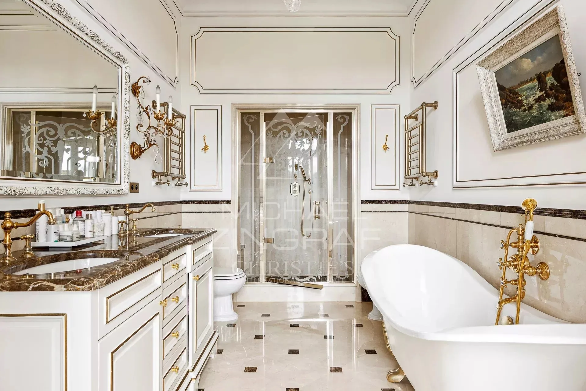 Cap d'Antibes - Magnifique Propriété style Belle époque  dans domaine privé - 6