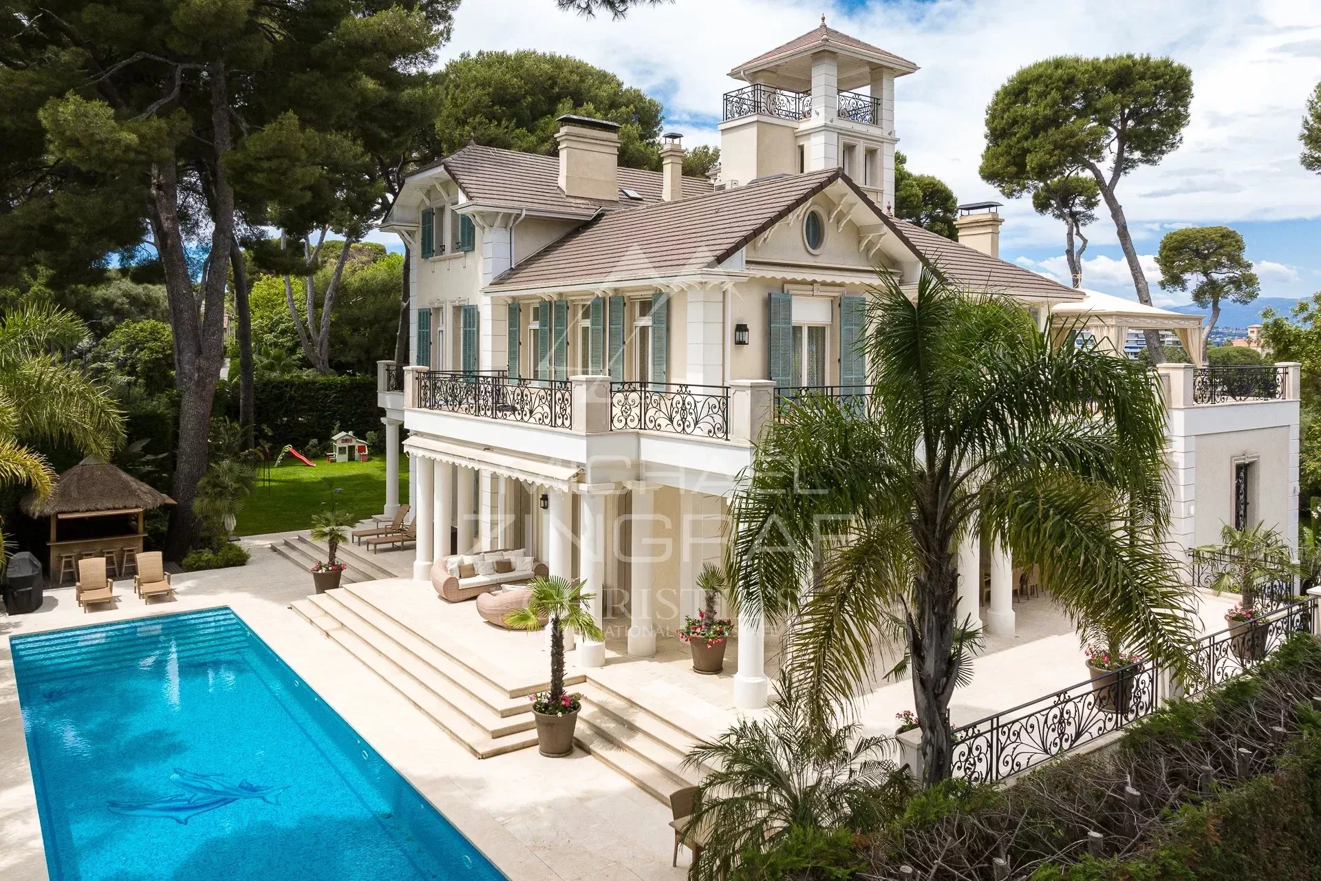 Cap d'Antibes - Magnifique Propriété style Belle époque  dans domaine privé - 3