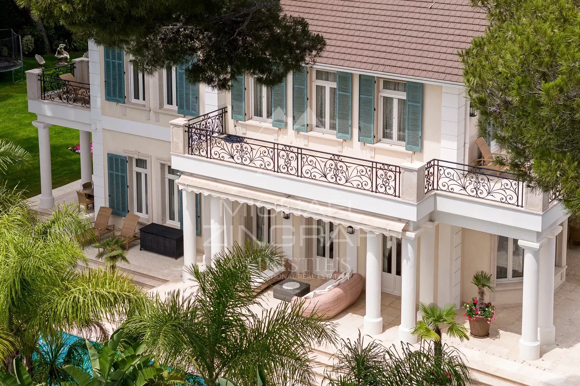 Cap d'Antibes - Magnifique Propriété style Belle époque  dans domaine privé - 21