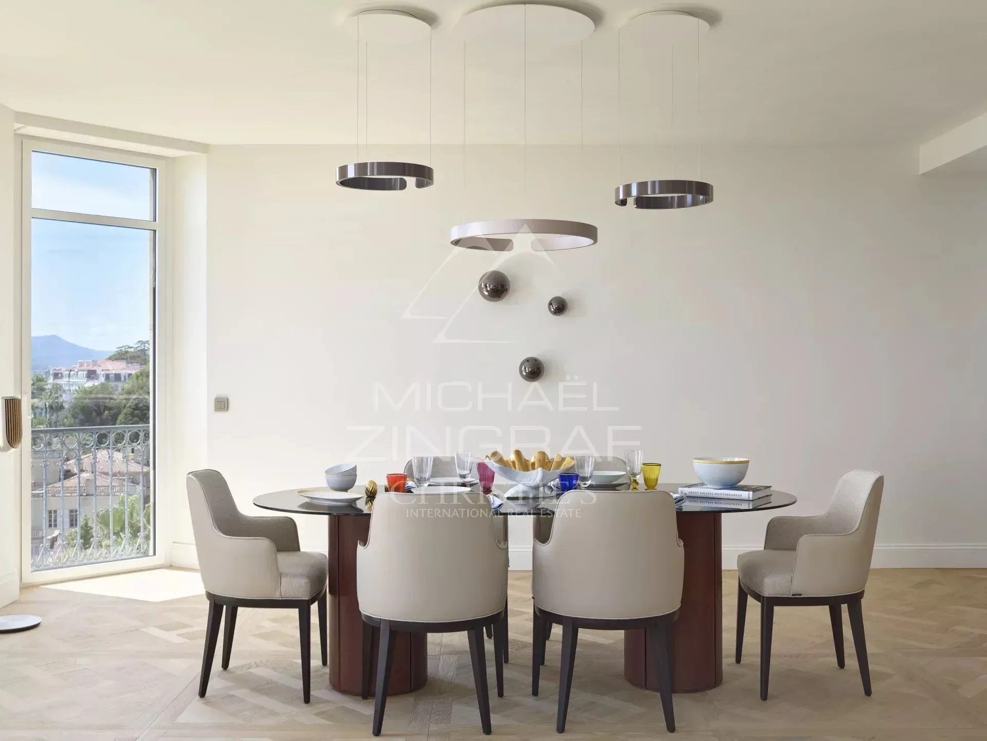 Cannes, Croix des Gardes appartement d'exception, vue mer panoramique - 5
