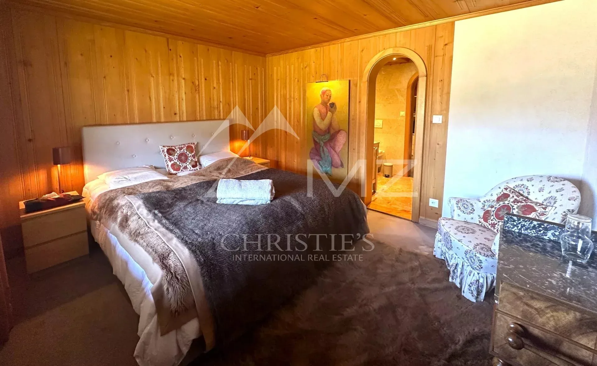 Chalet chaleureux et élégant à LOUER avec vue unique sur la vallée de Gstaad - 14