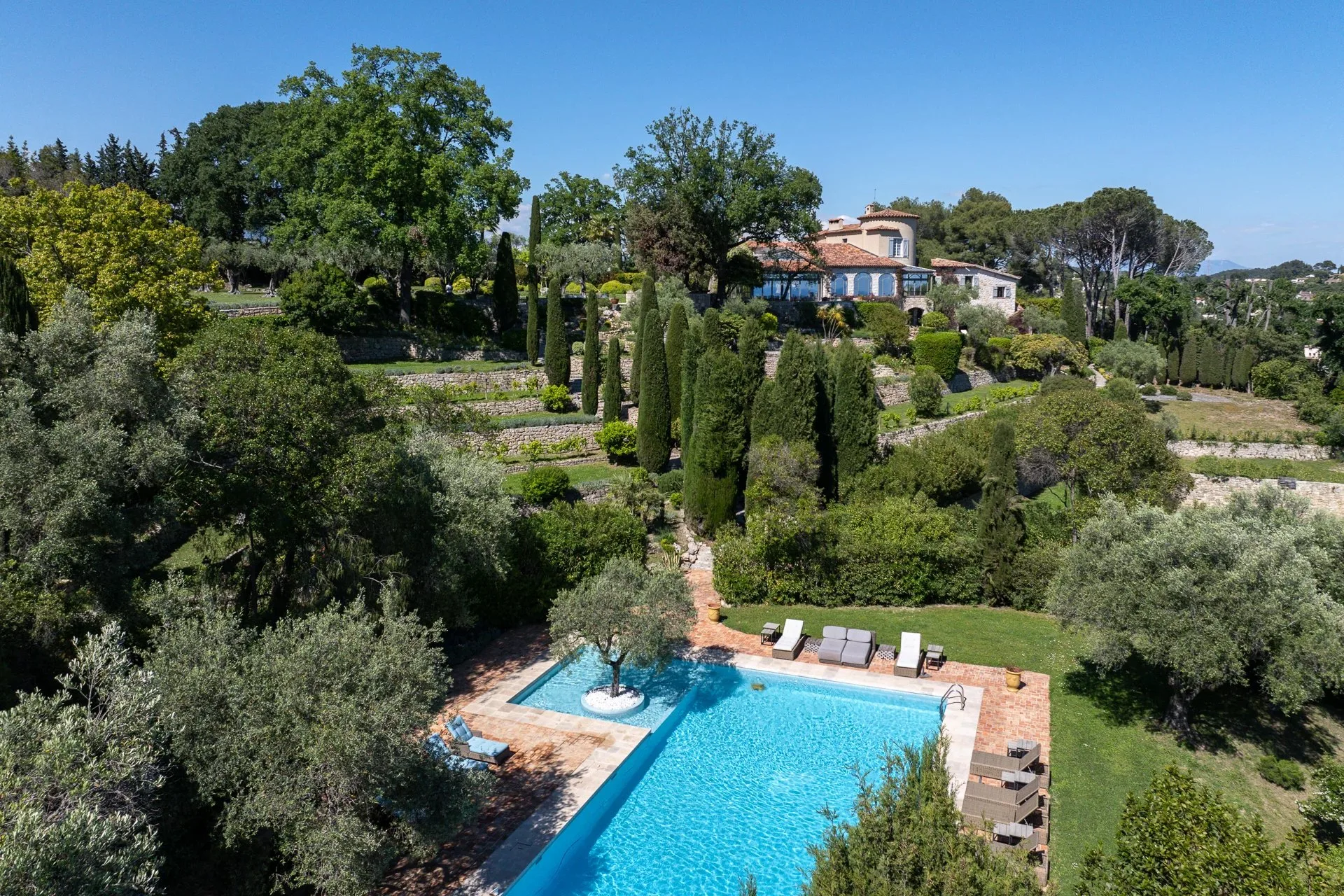Mougins - Domaine d'exception - Vue mer - 3