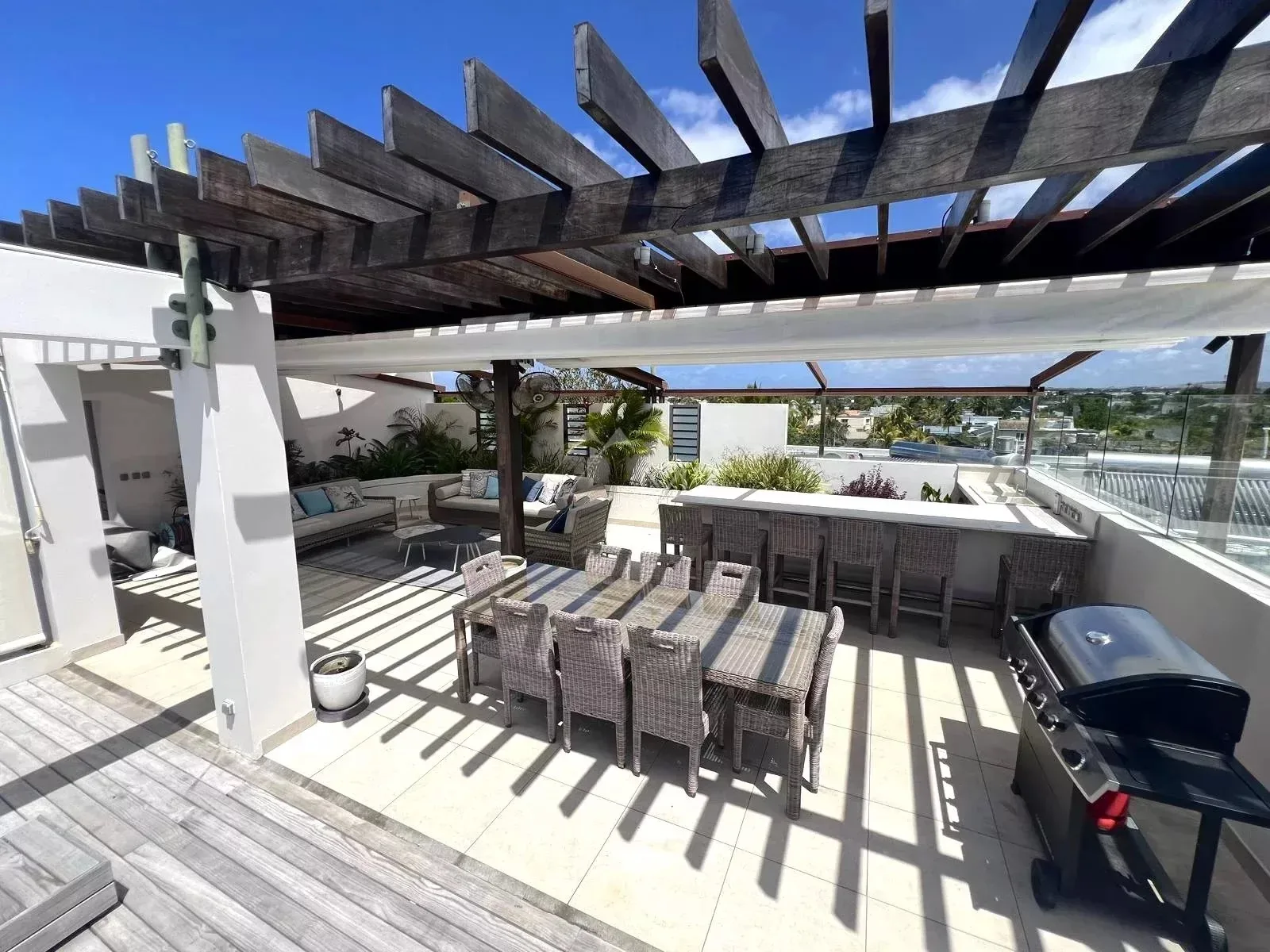 Penthouse - accessibilité plage privée - à Pereybere - 5