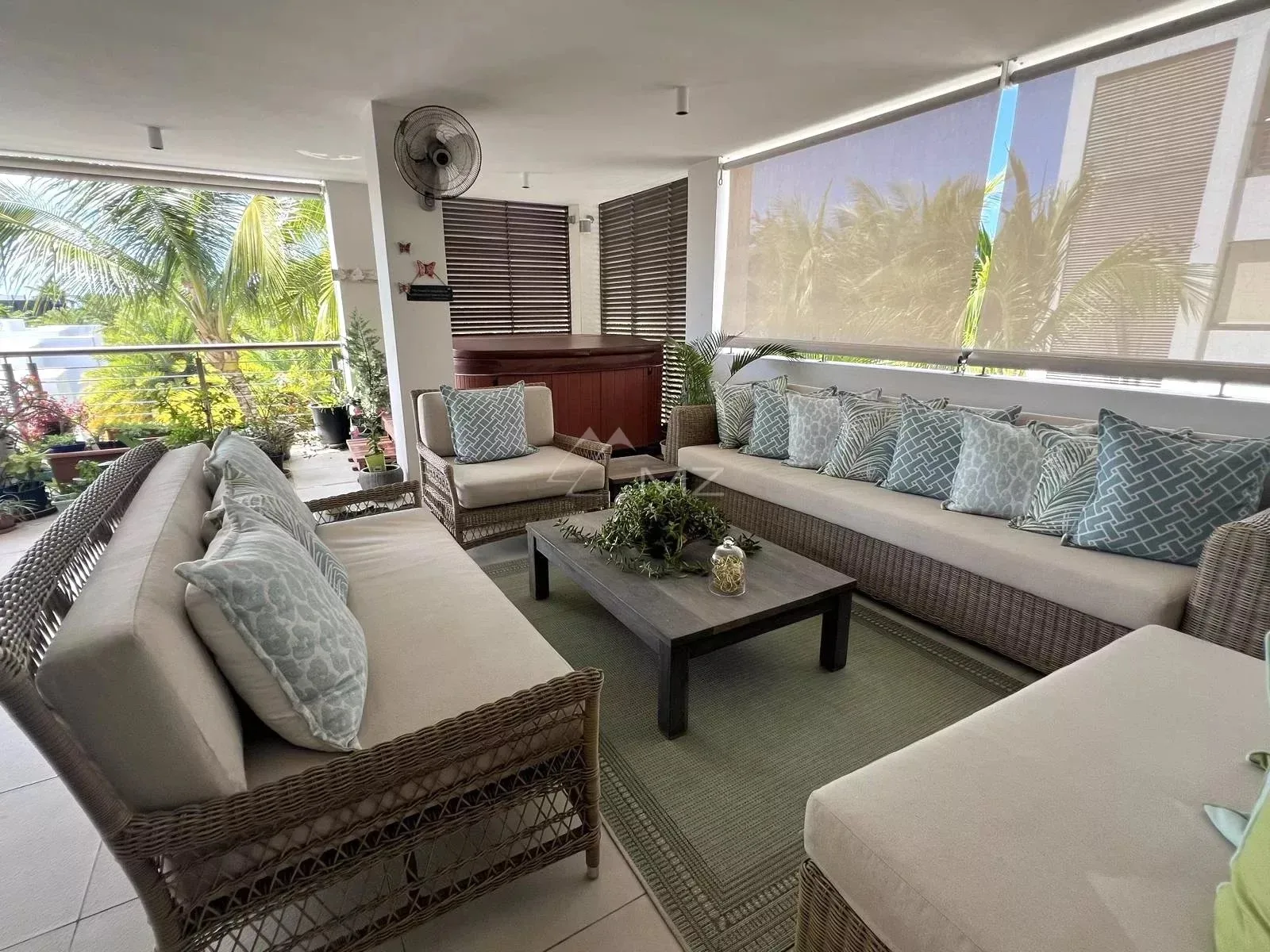 Penthouse - accessibilité plage privée - à Pereybere - 17