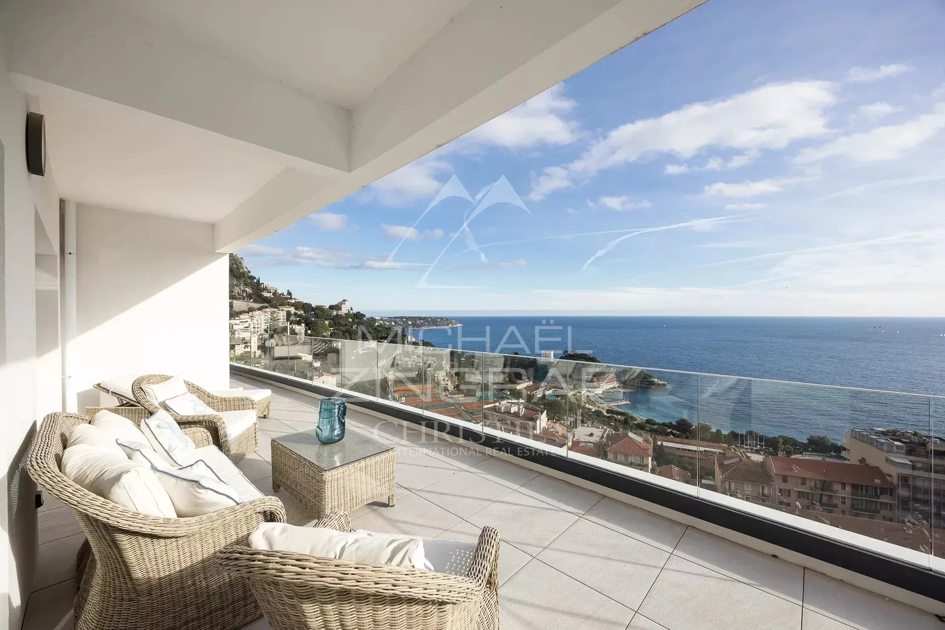 Penthouse - solarium - vue mer panoramique proche de Monaco - 10
