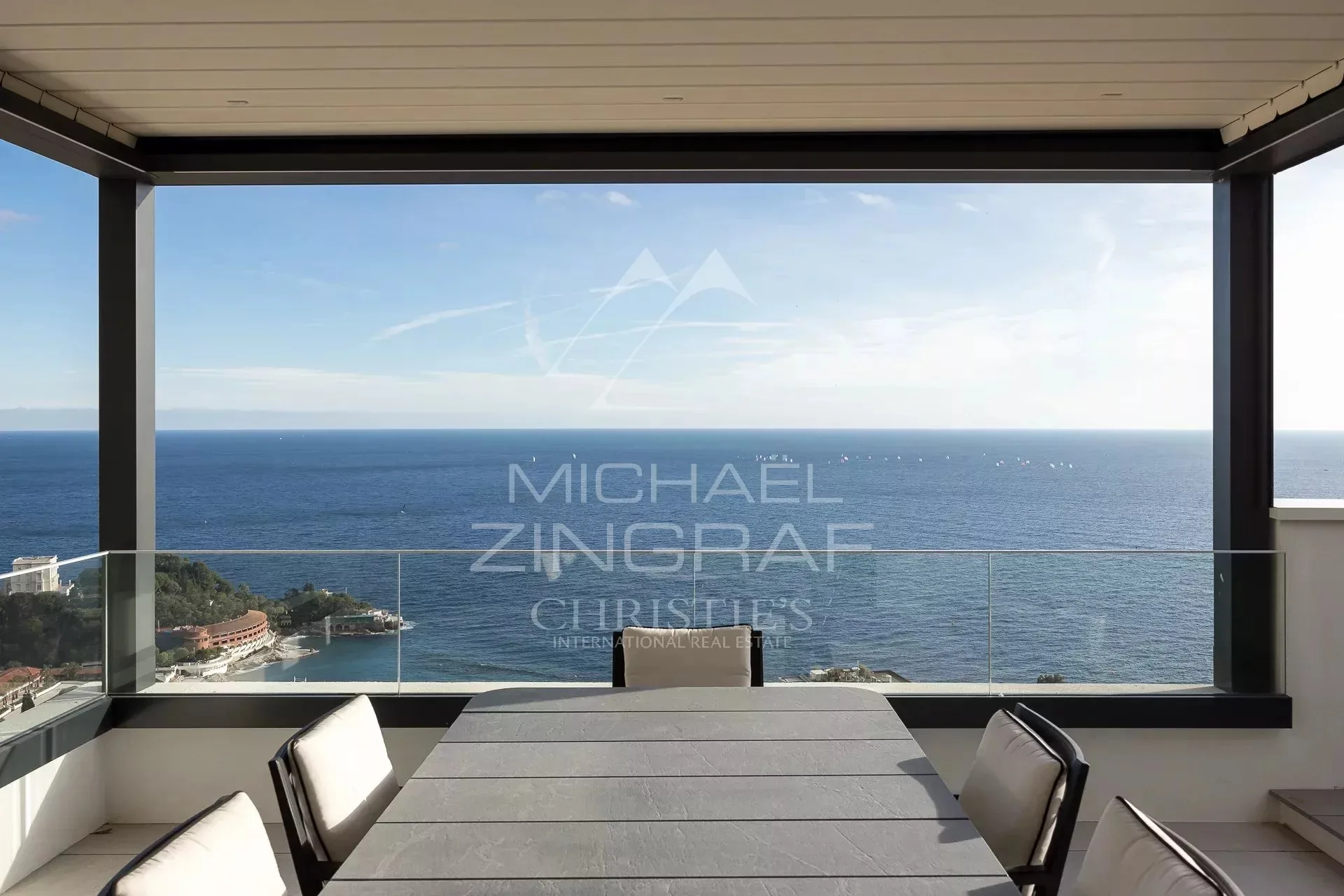 Penthouse - solarium - vue mer panoramique proche de Monaco - 11