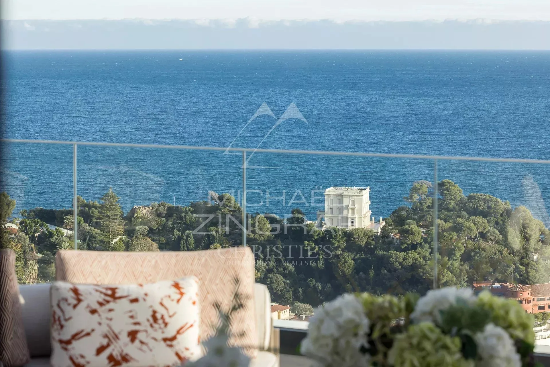 Penthouse - solarium - vue mer panoramique proche de Monaco - 24