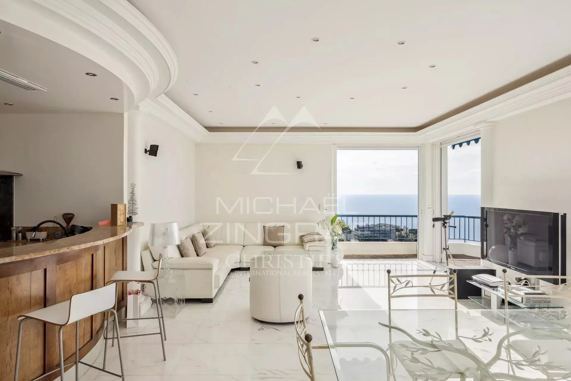 VUE MER EXCEPTIONNELLE-NICE-MONT BORON - 4