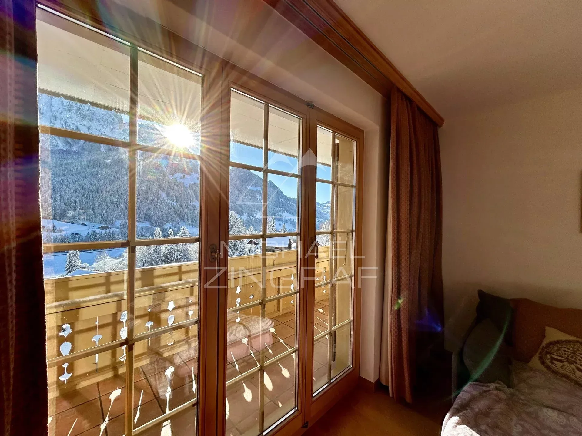 Appartement ensoleillé avec vue sur Rougemont - 11