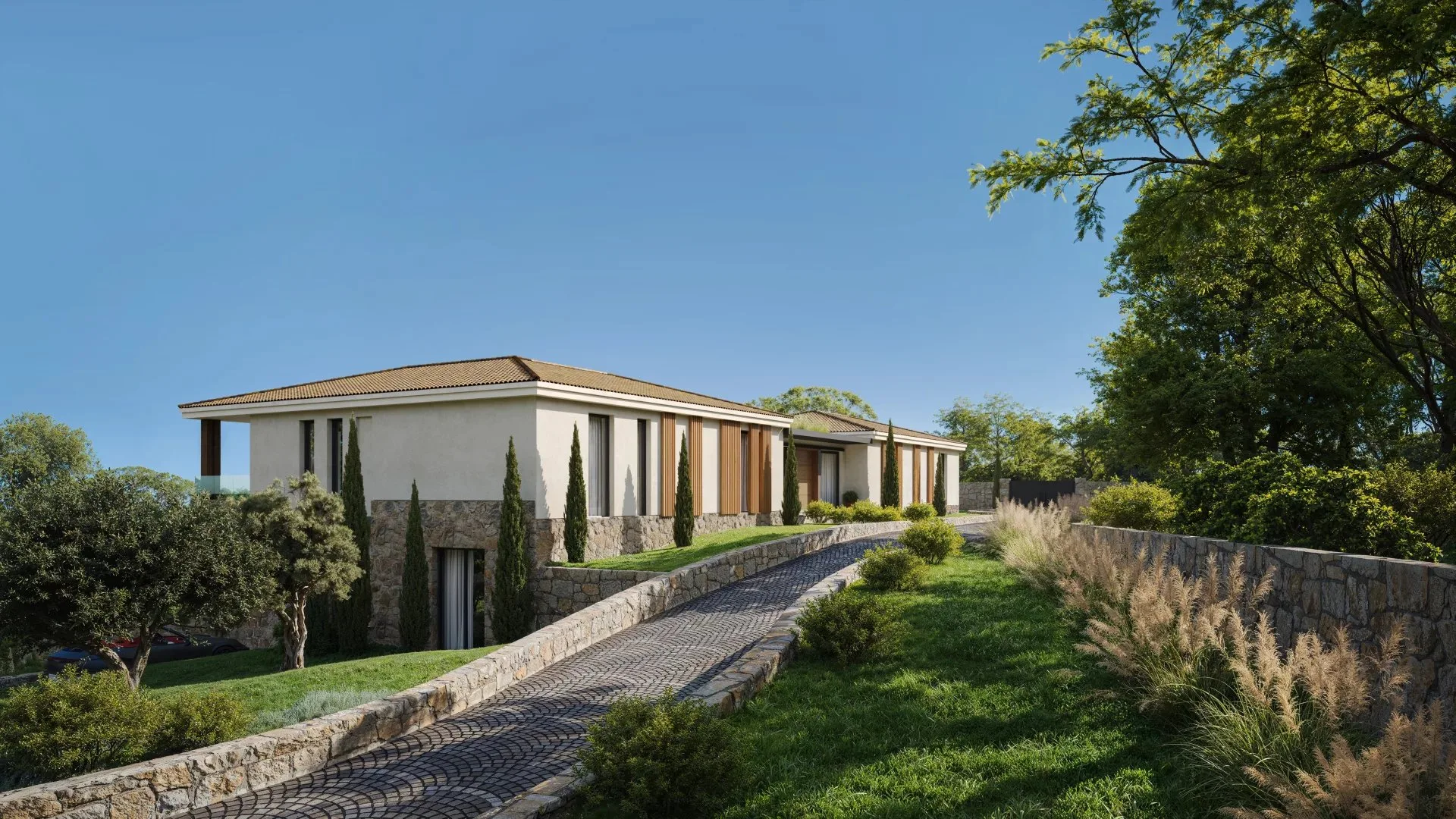 Mougins - Terrain avec permis de construire purgé - 4