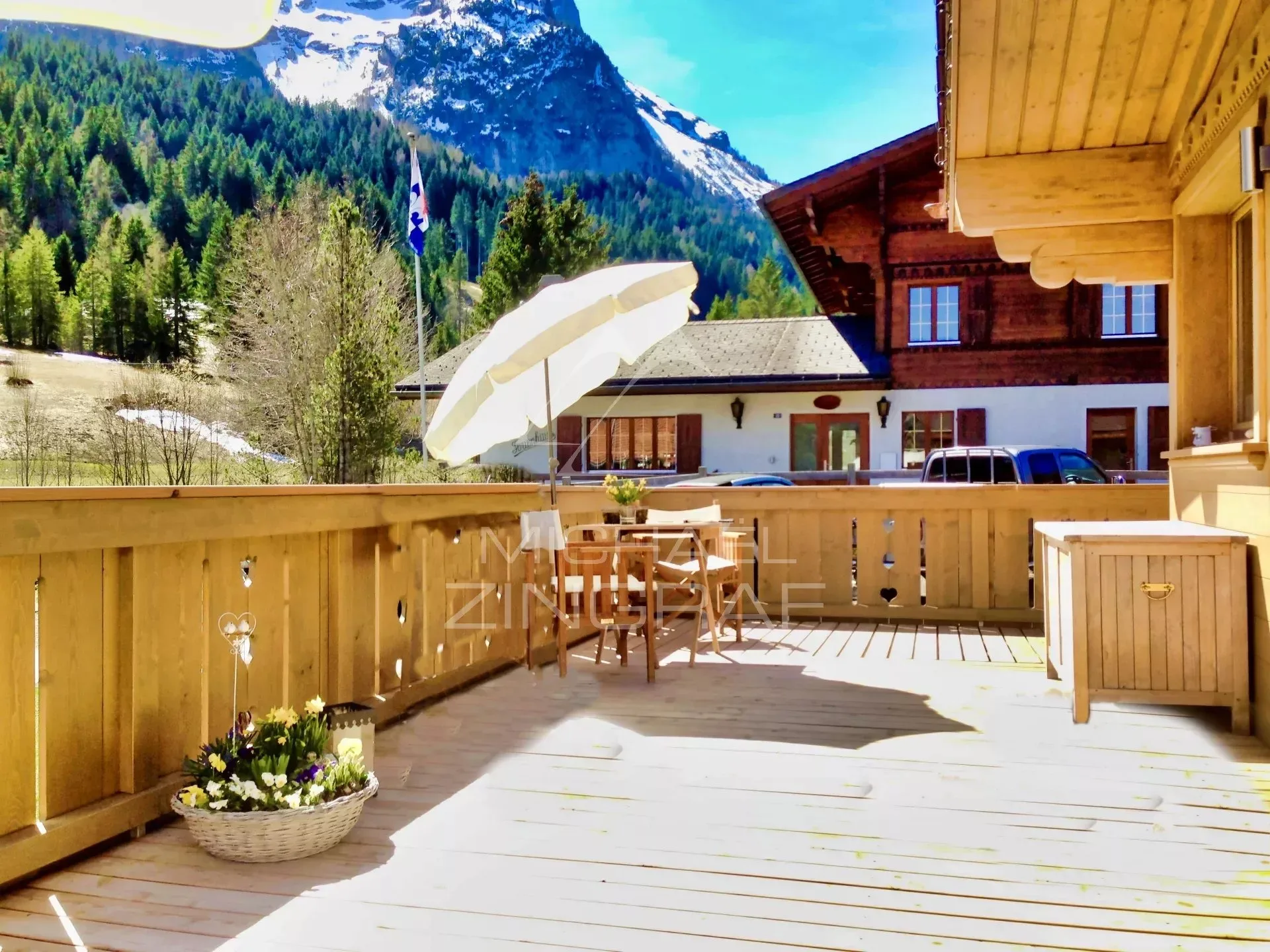 Petit chalet chaleureux à Gsteig - 6