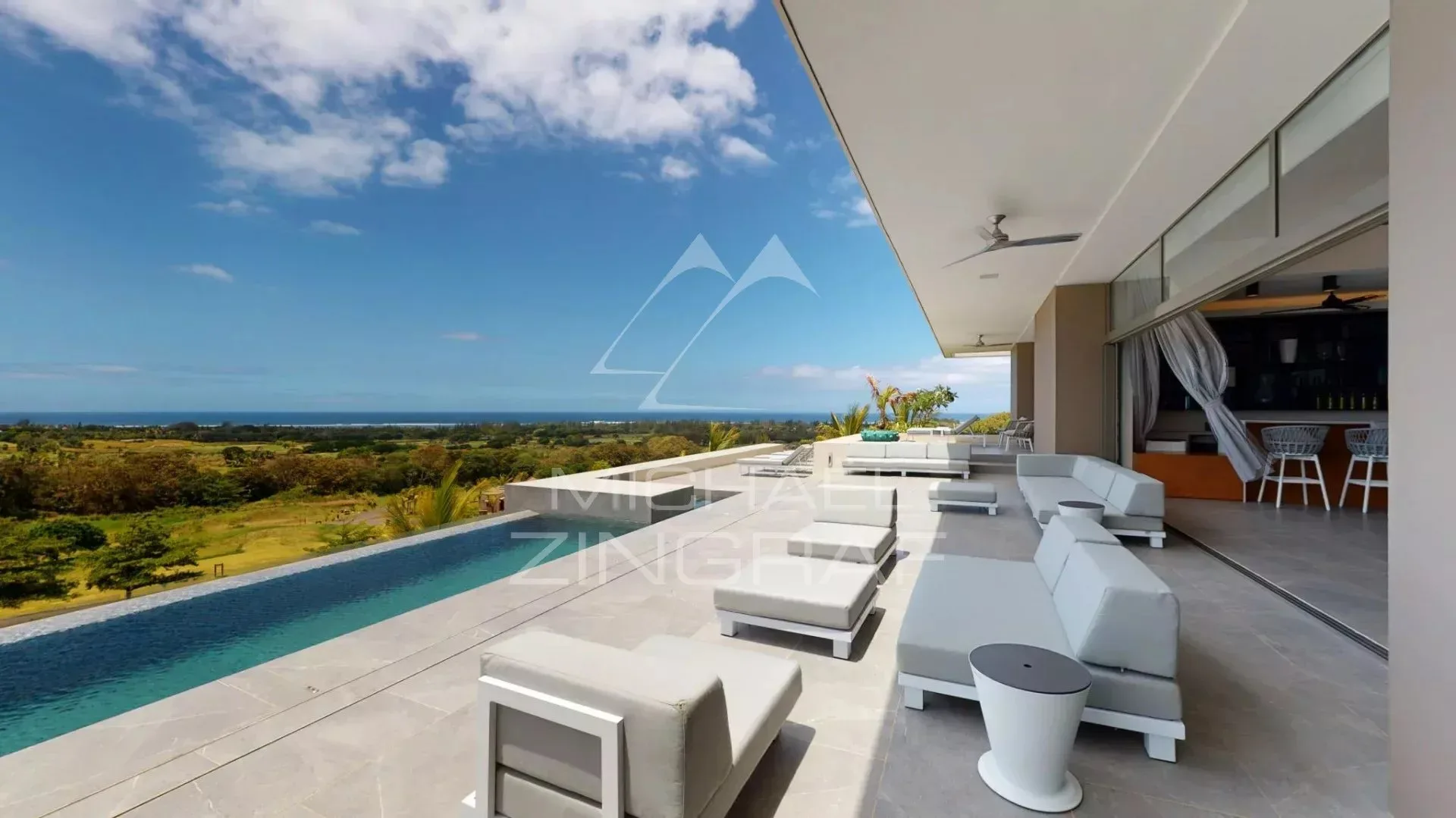 Somptueuse villa avec vue panoramique - Bel Ombre - 16