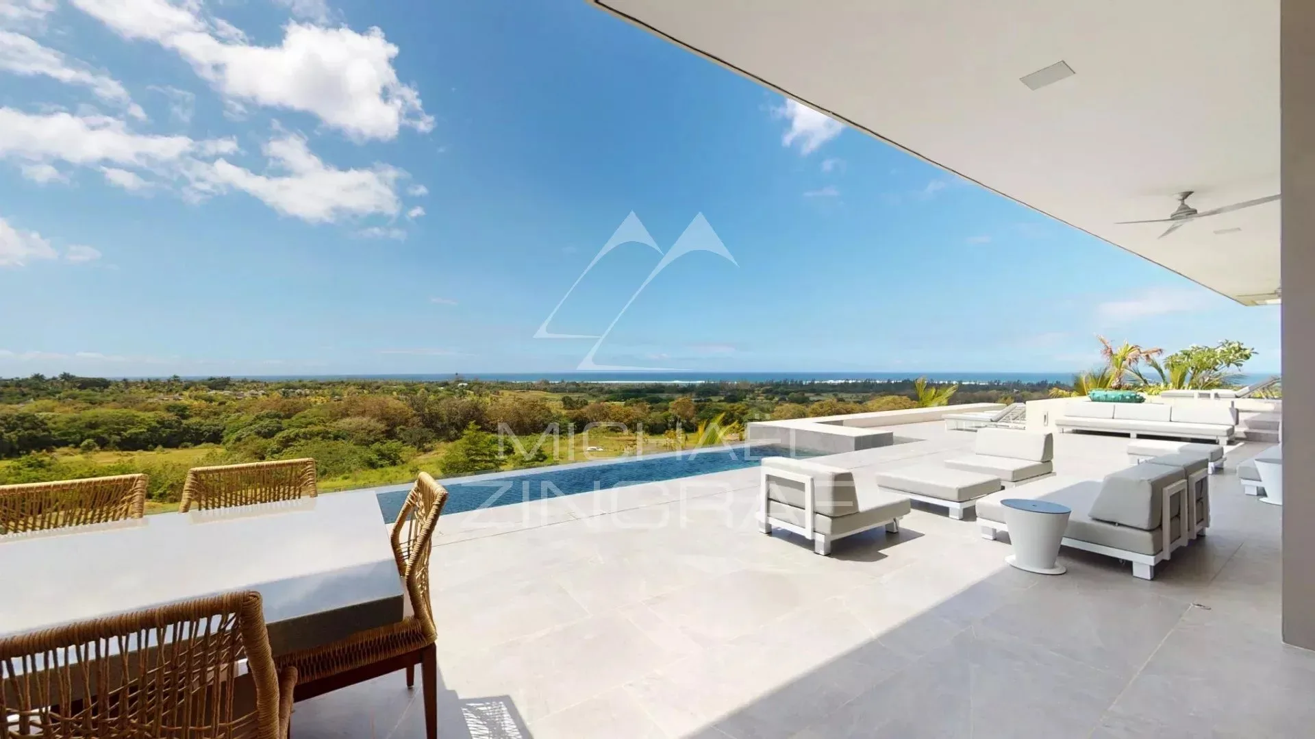 Somptueuse villa avec vue panoramique - Bel Ombre - 23