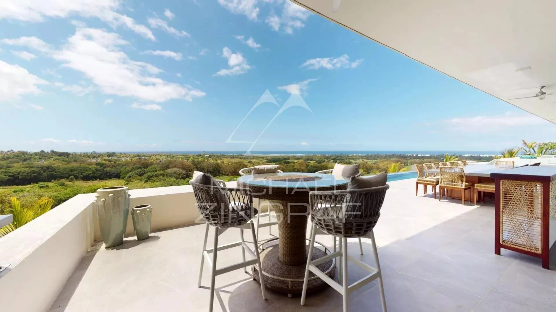 Somptueuse villa avec vue panoramique - Bel Ombre - 32